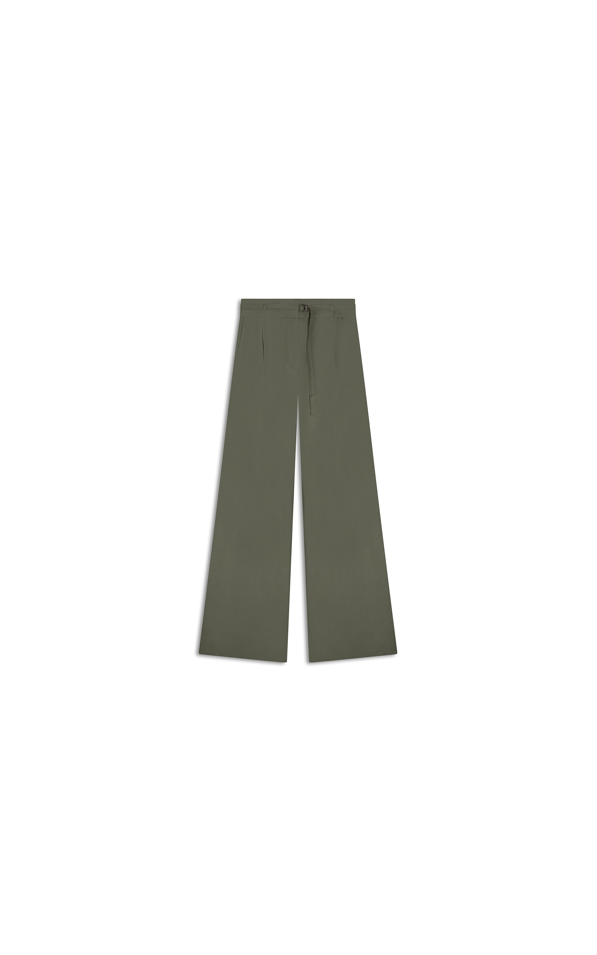 Calça Linho  Tarsila Verde Militar