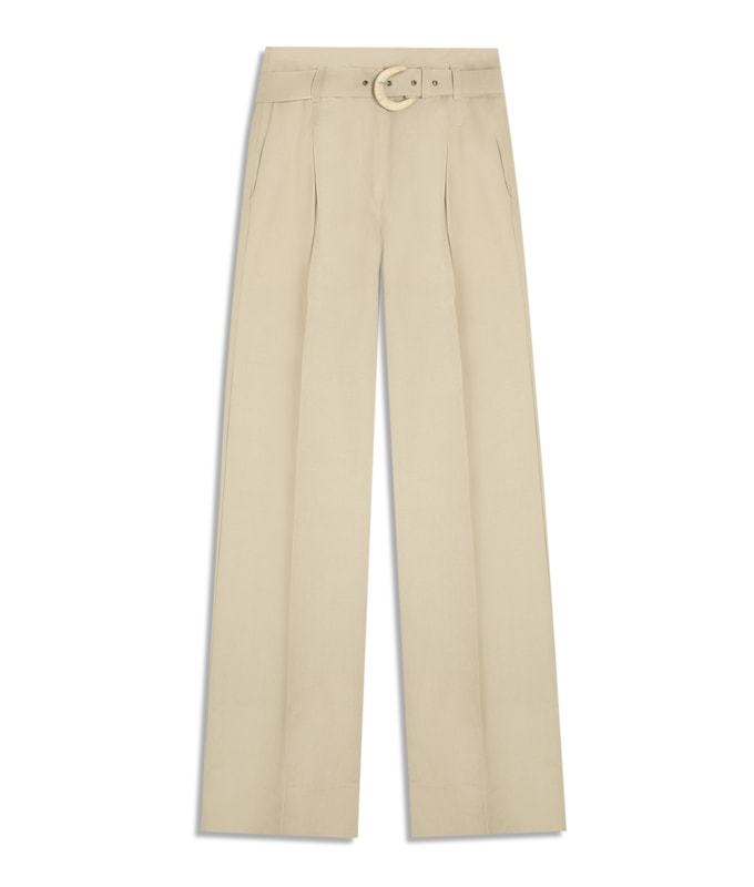 Calça Linho  Tatiana Natural