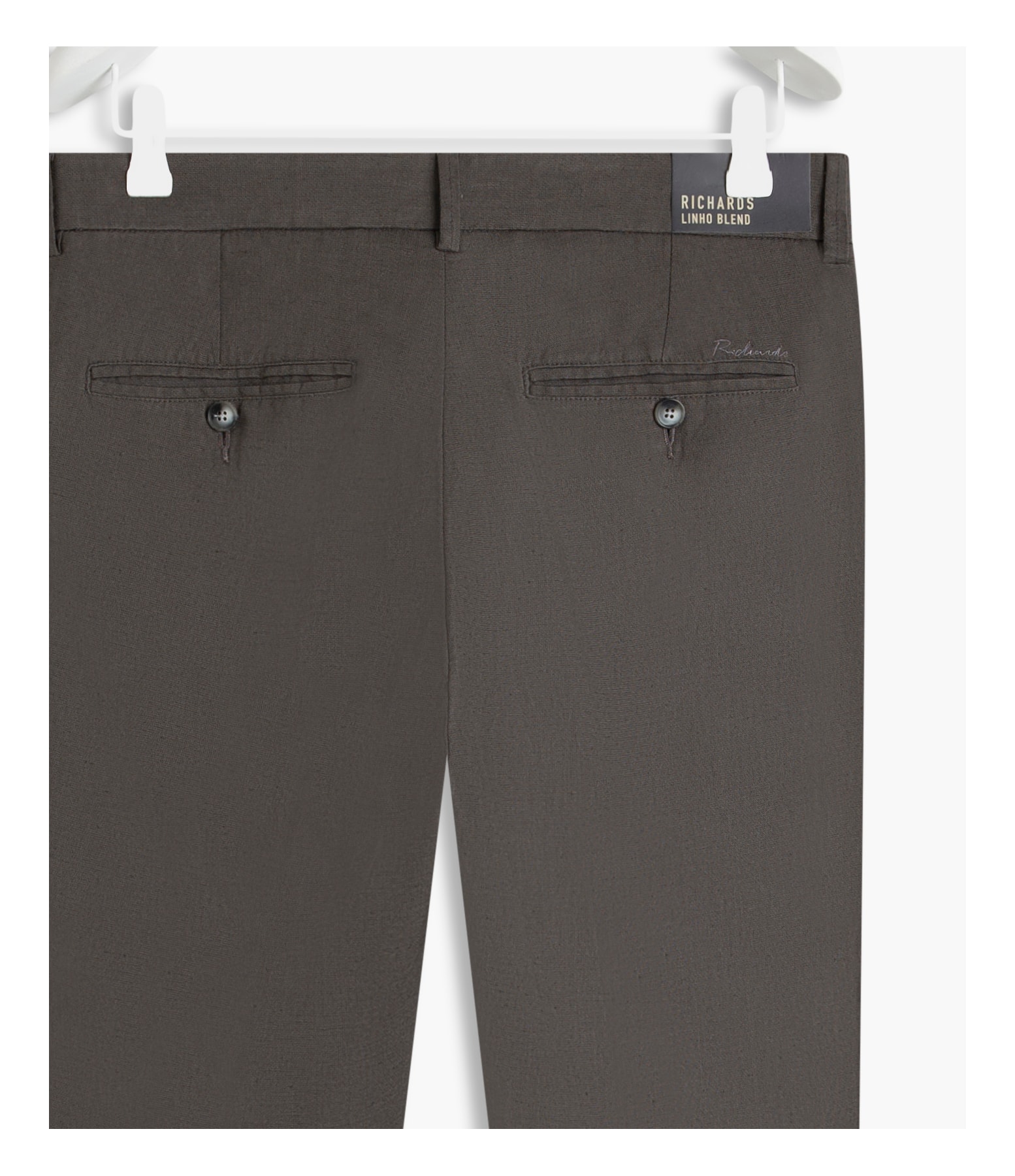 Calça Linho  Tolit Chumbo Mescla