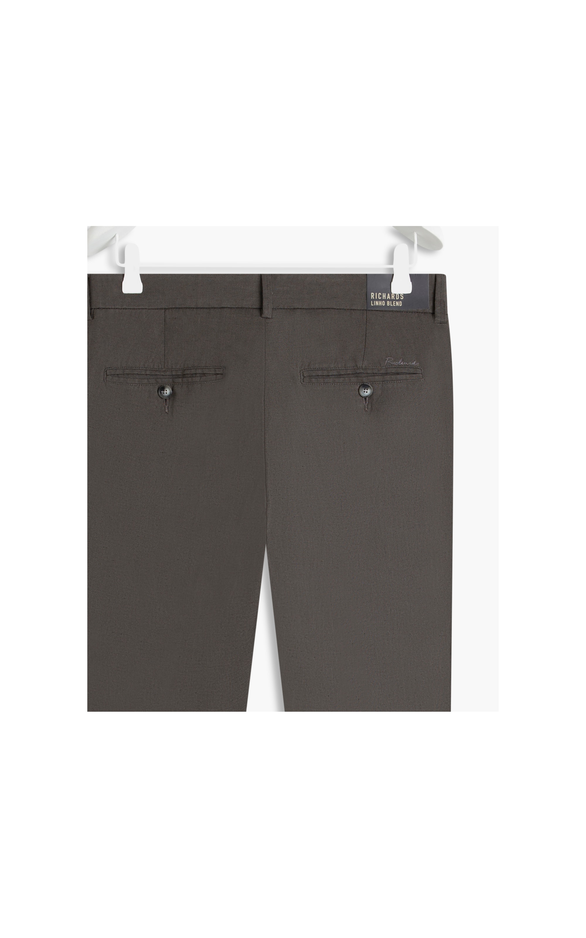 Calça Linho  Tolit Chumbo Mescla