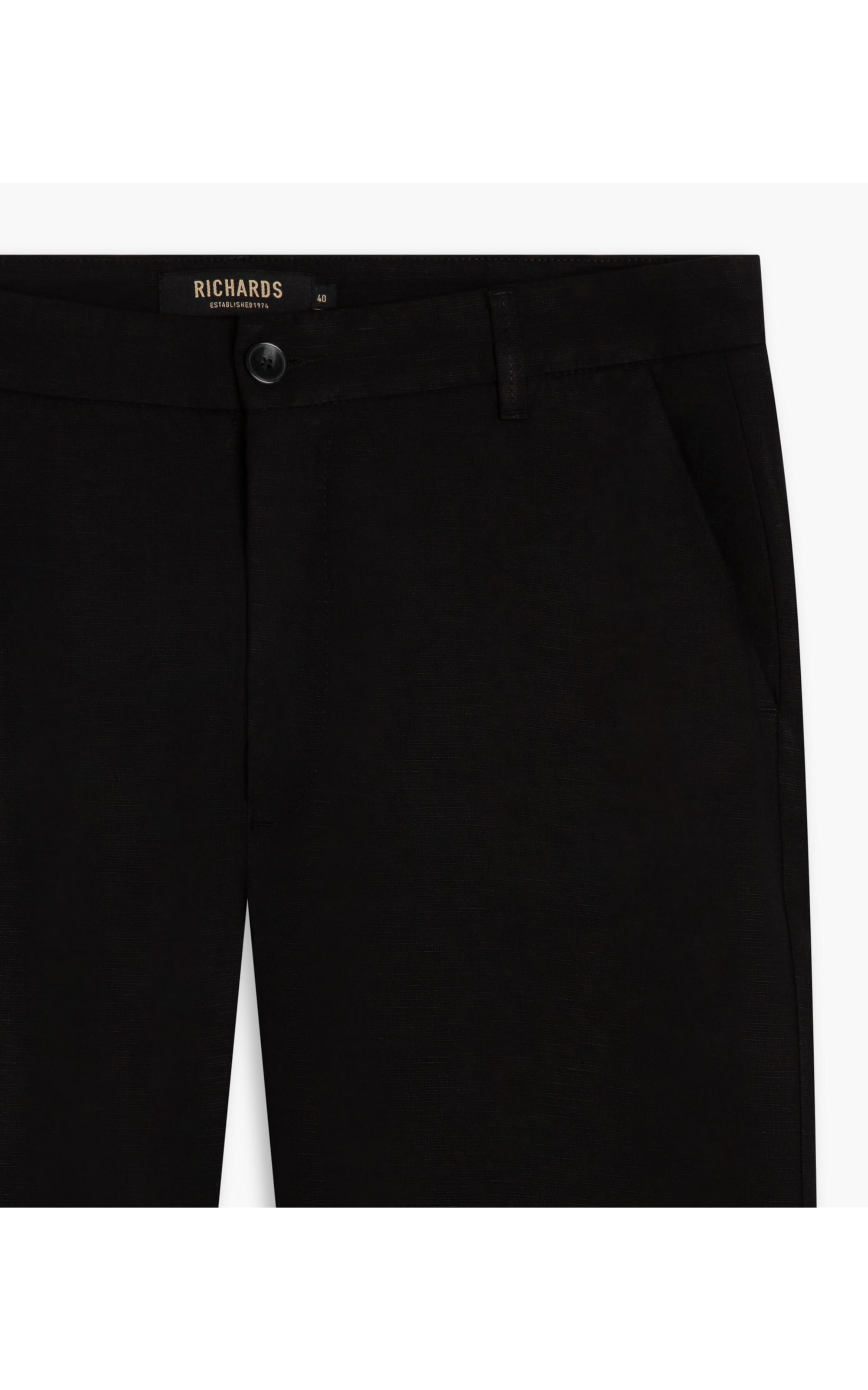 Calça Linho  Tolit Preto