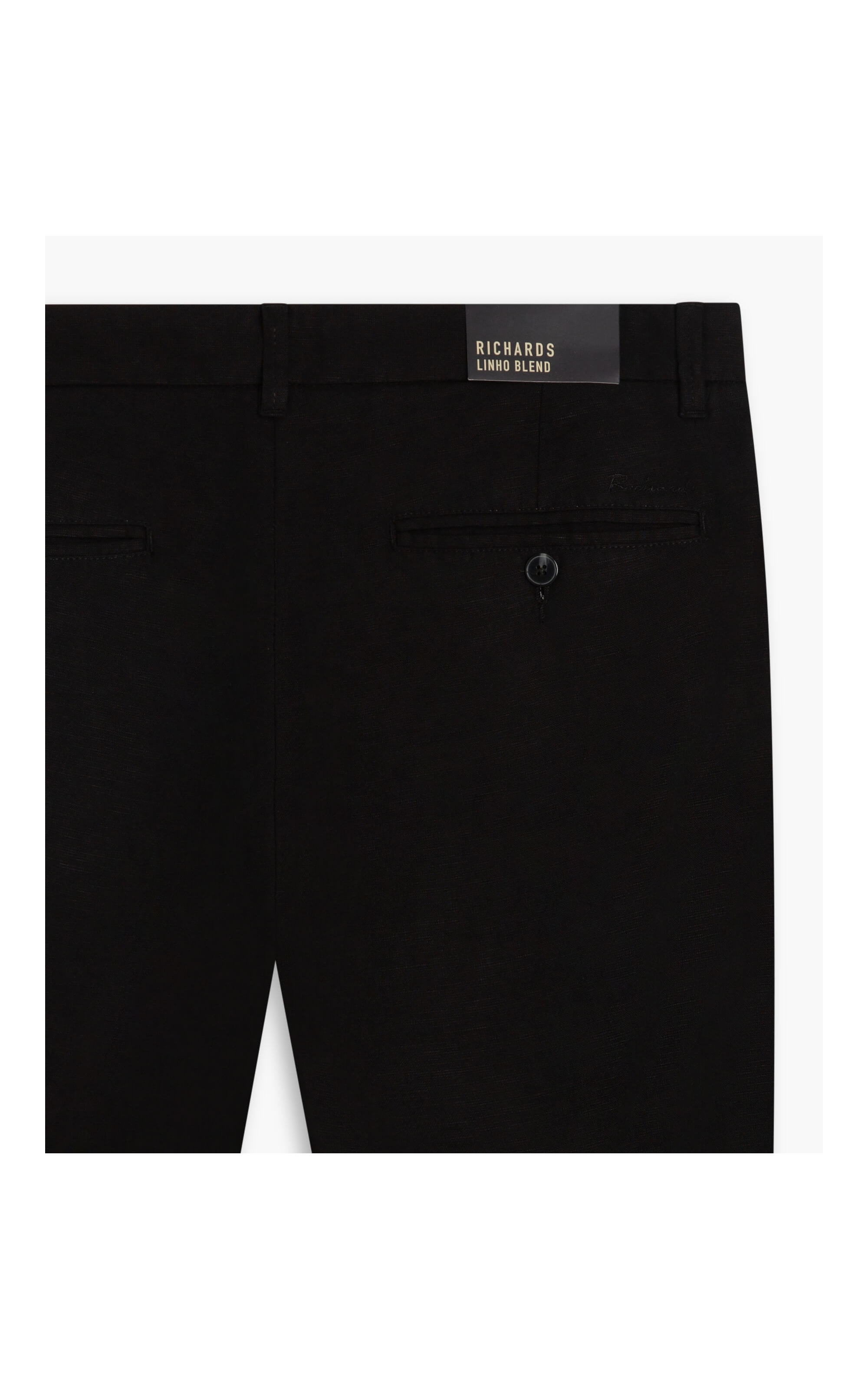 Calça Linho  Tolit Preto
