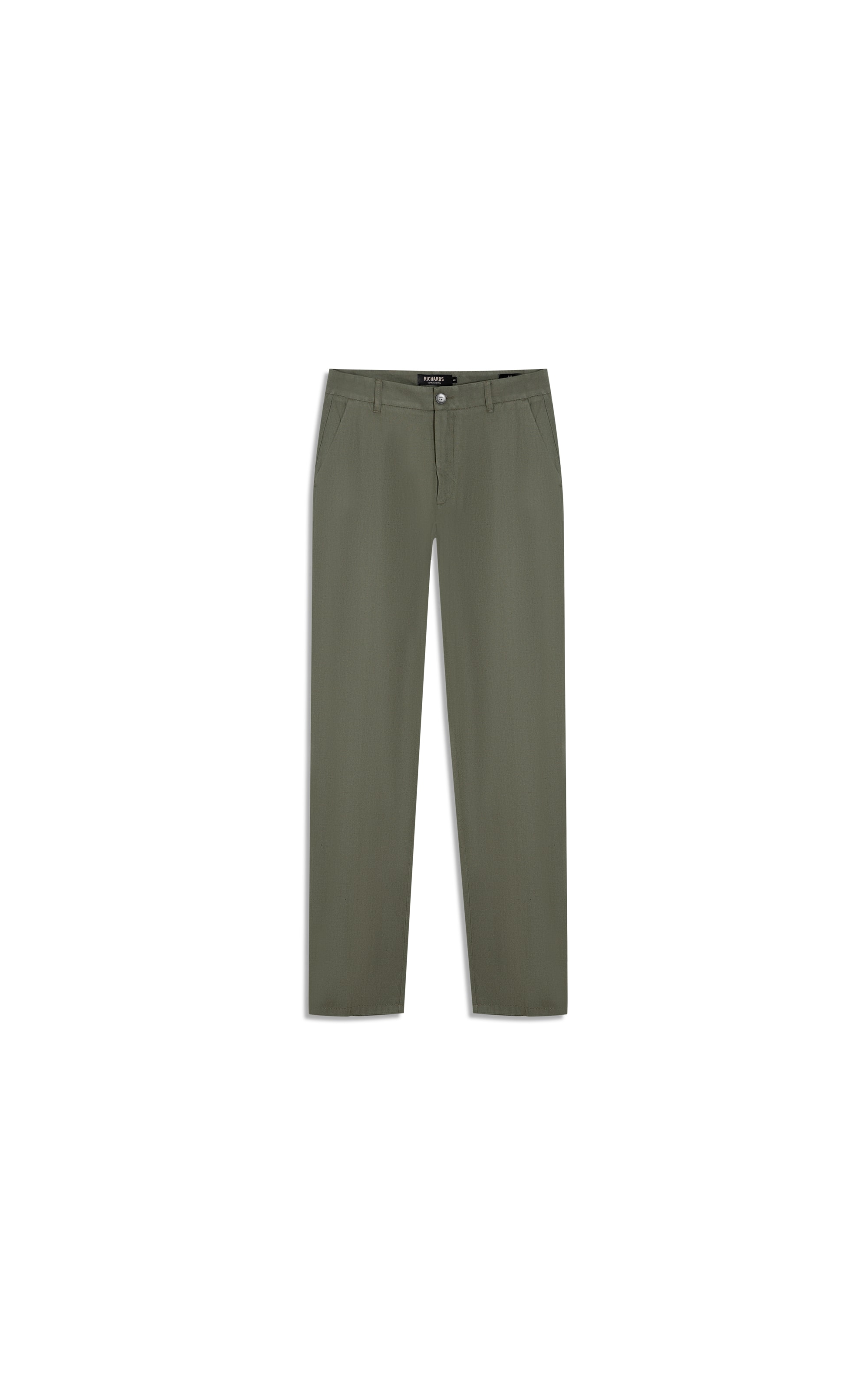 Calça Linho  Tolit Verde Militar