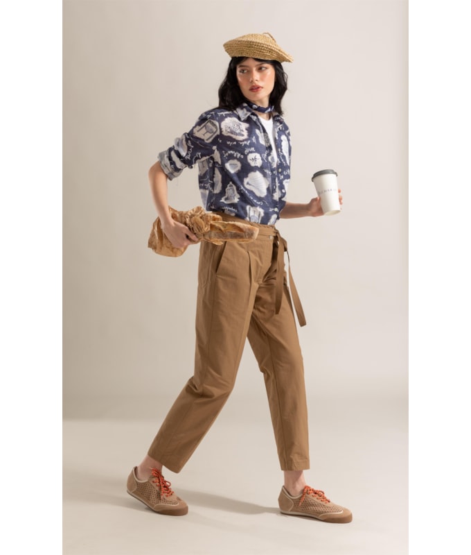 Calca Magnus Basic Fit Heavy Tech Caqui