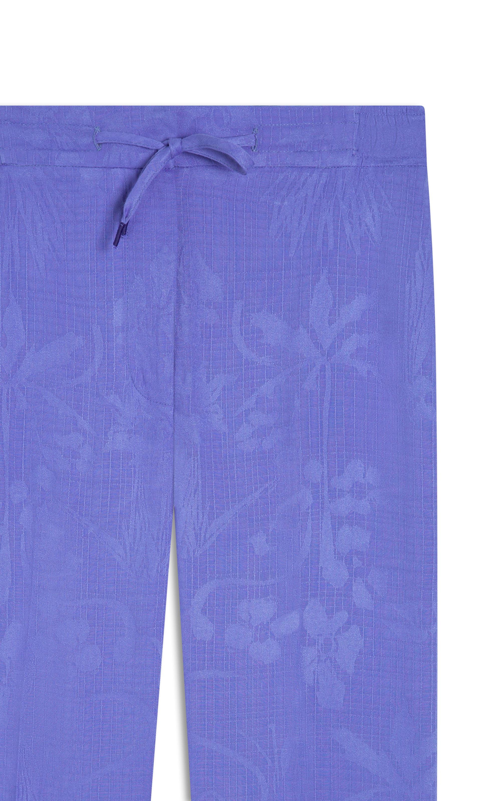 Calça Malta Jacquard Viscose Hortencia