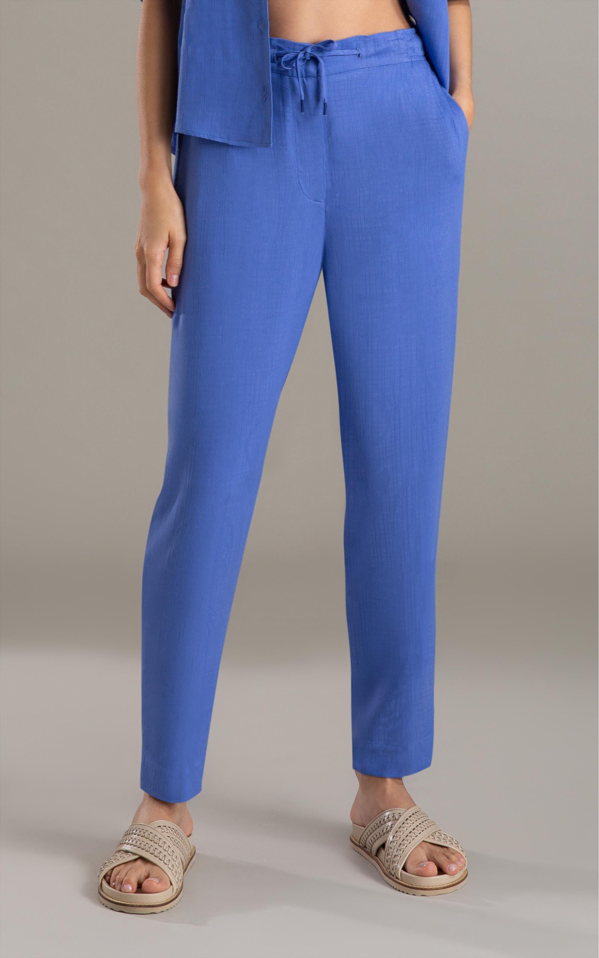 Calça Malta Jacquard Viscose Hortencia