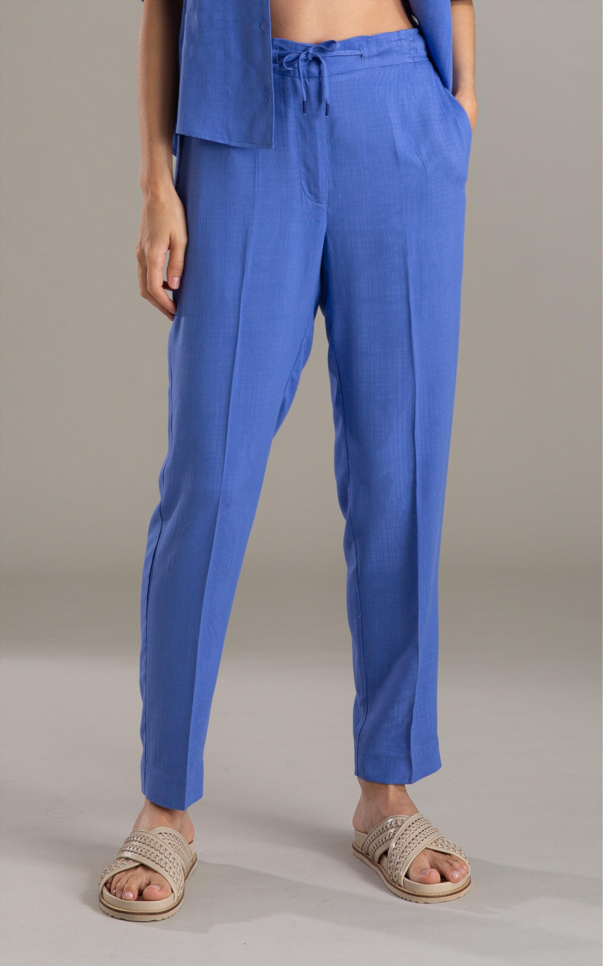 Calça Malta Jacquard Viscose Hortencia