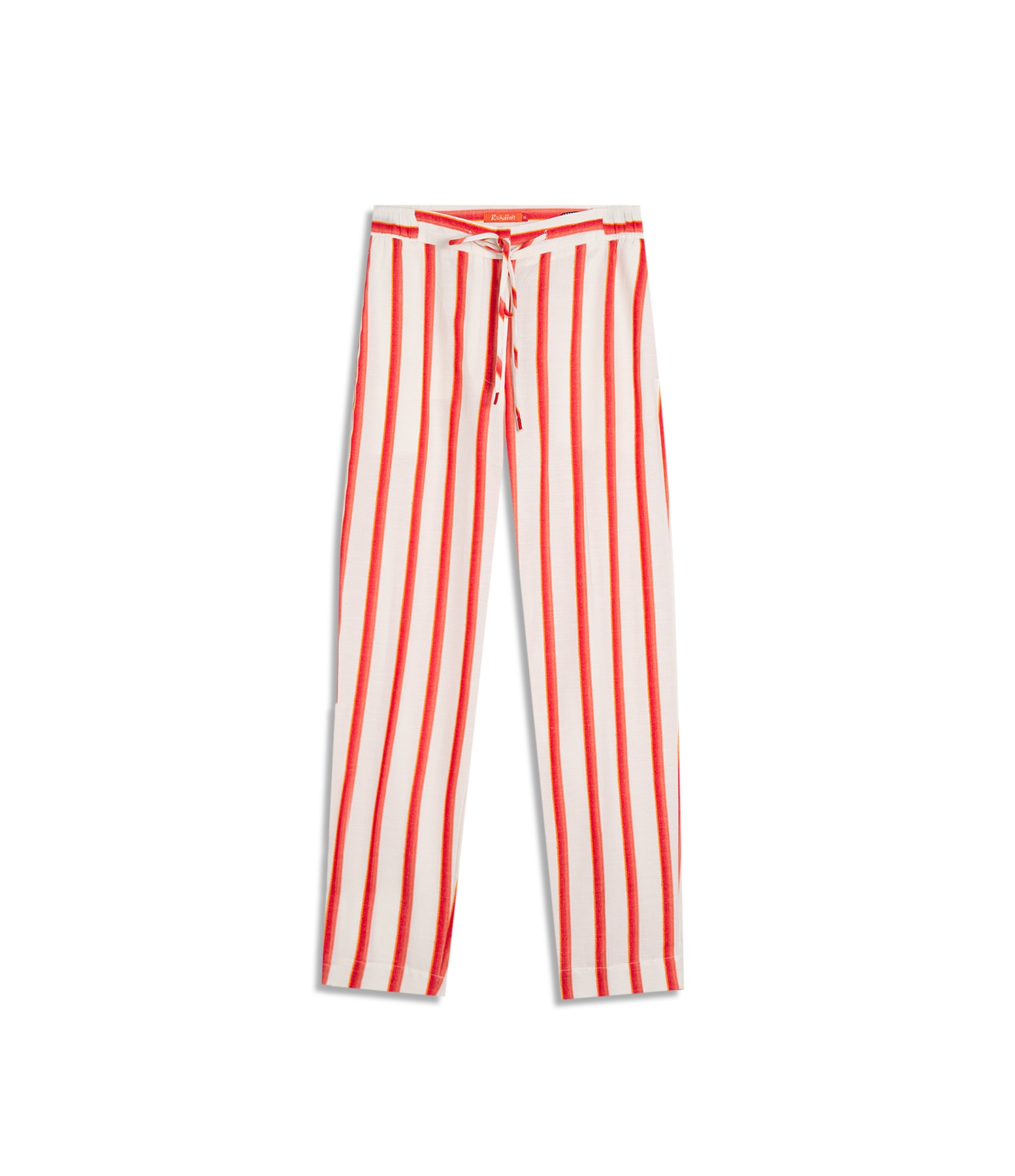 Calça Malta Listras Jacquard Coral