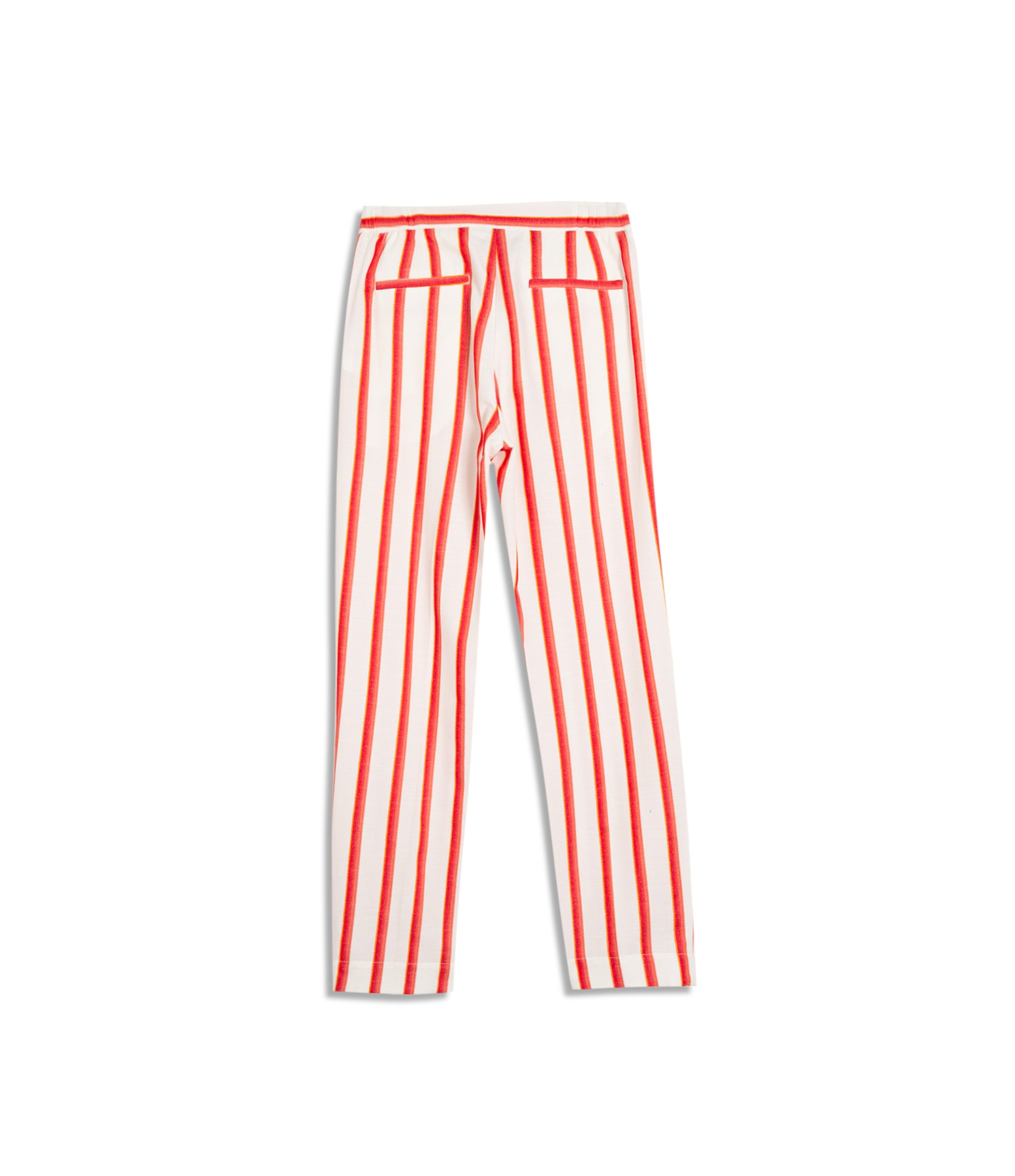 Calça Malta Listras Jacquard Coral