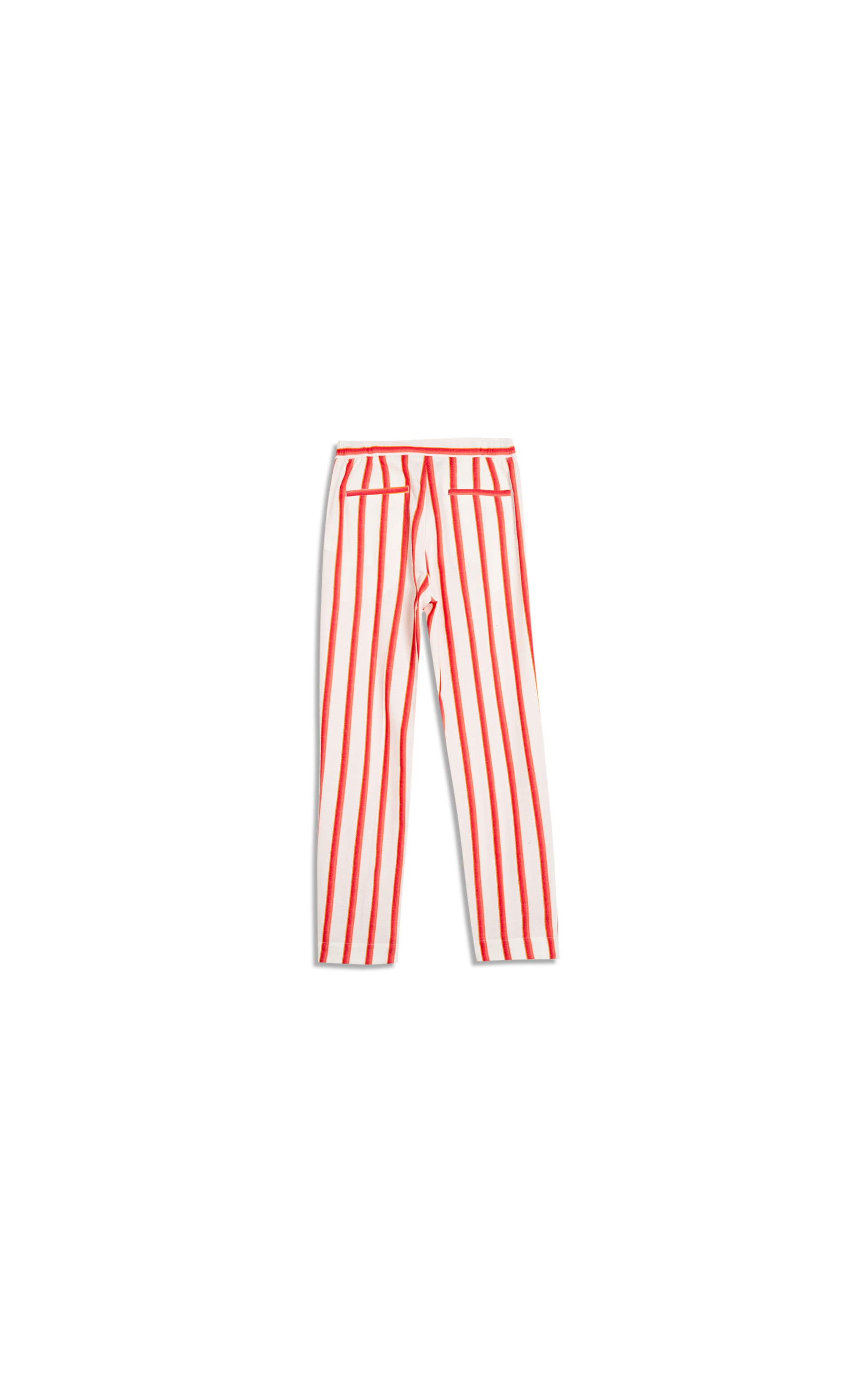 Calça Malta Listras Jacquard Coral