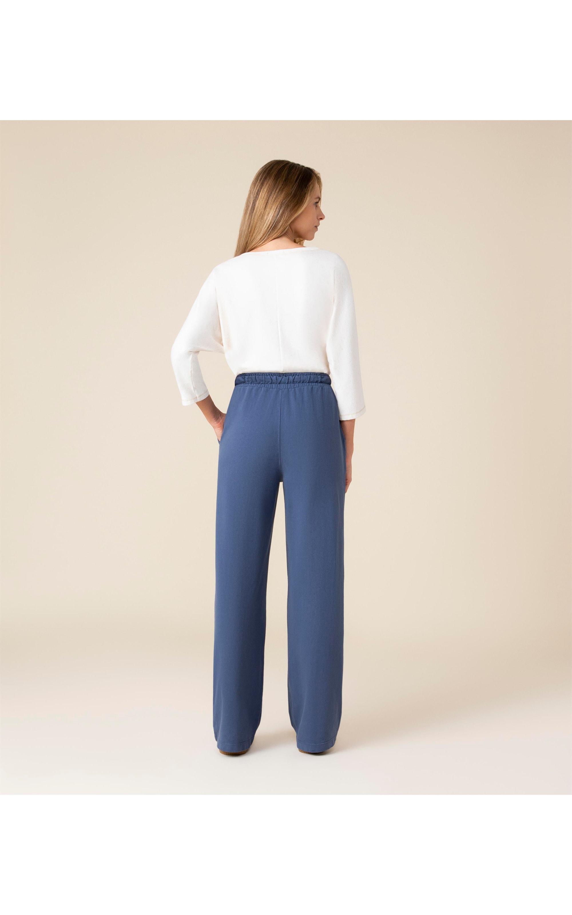 Calça Malva Moletom Gd Marinho