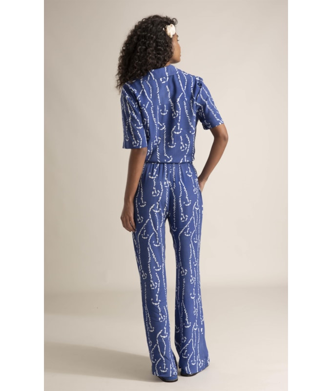 Calça Mercy Cordas Azul Bic