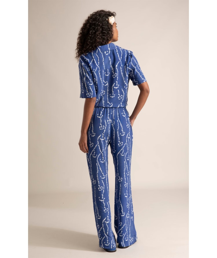 Calça Mercy Cordas Azul Bic