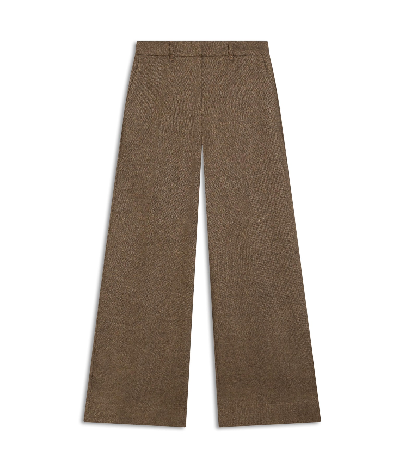 Calca Mira Path d Eph Wool Blend Tabaco