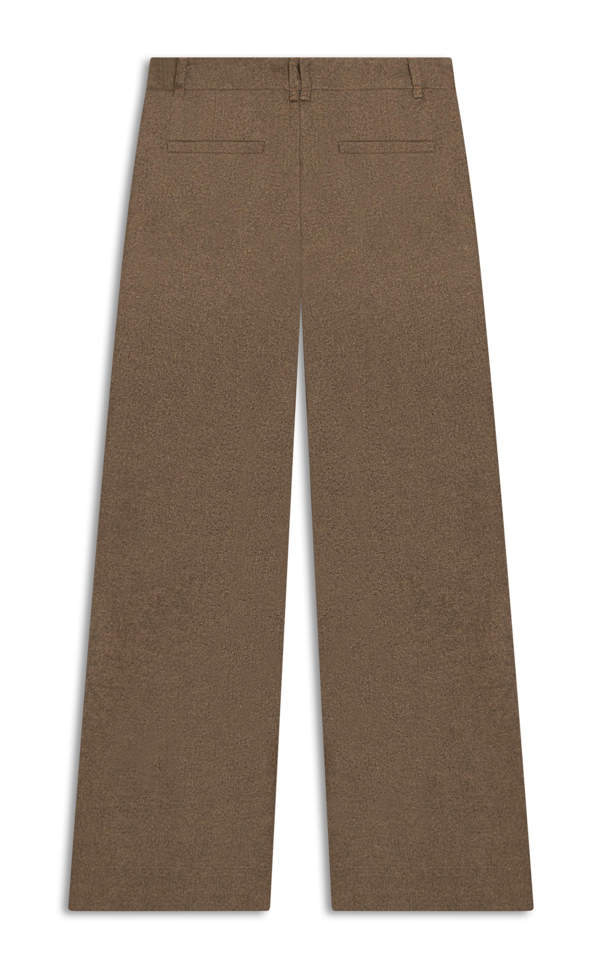Calca Mira Path d Eph Wool Blend Tabaco