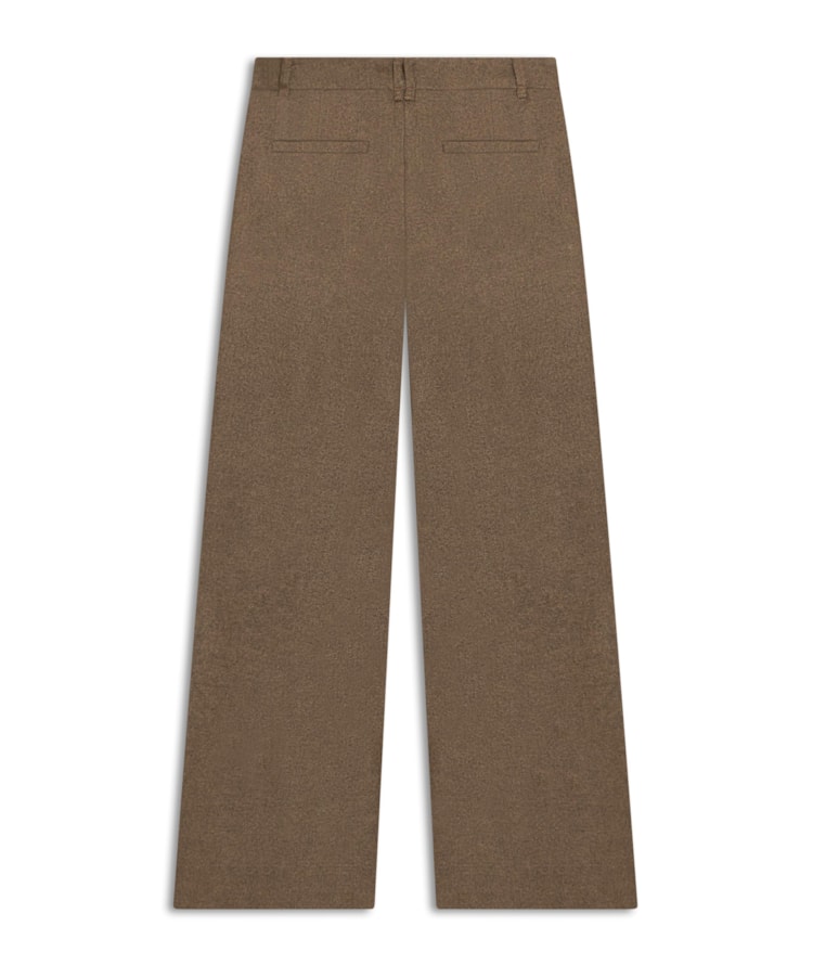 Calca Mira Path d Eph Wool Blend Tabaco