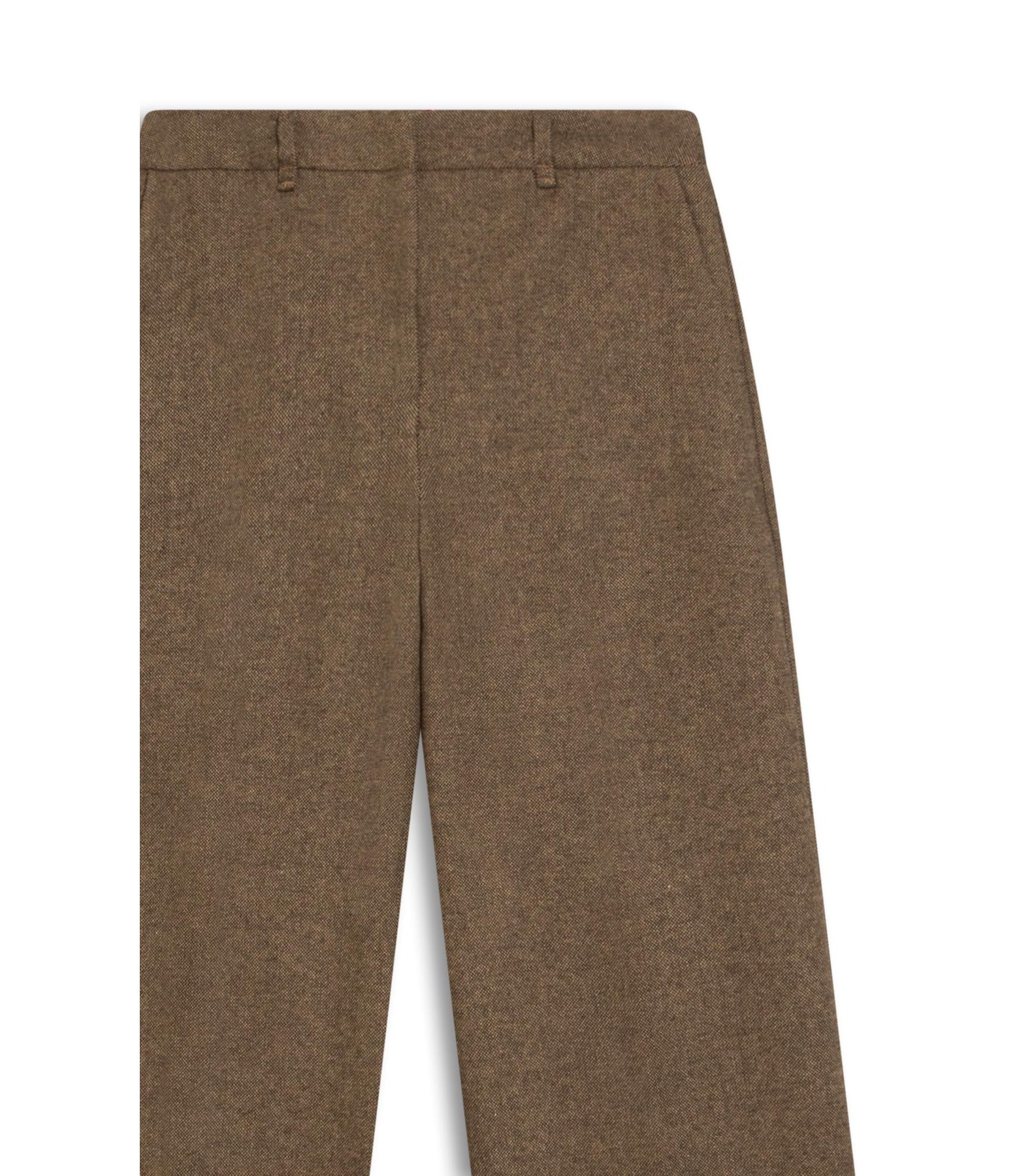 Calca Mira Path d Eph Wool Blend Tabaco