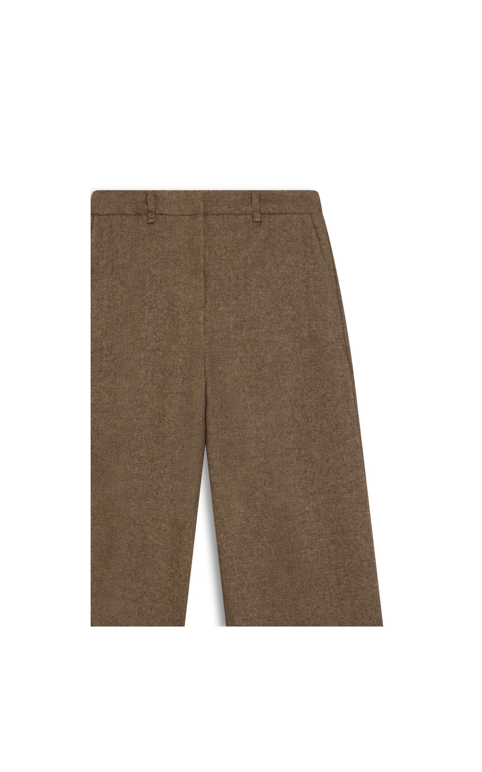 Calca Mira Path d Eph Wool Blend Tabaco