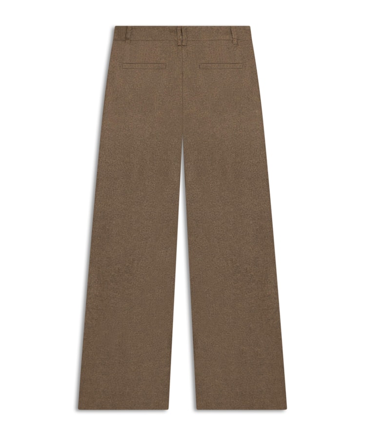 Calca Mira Path d Eph Wool Blend Tabaco