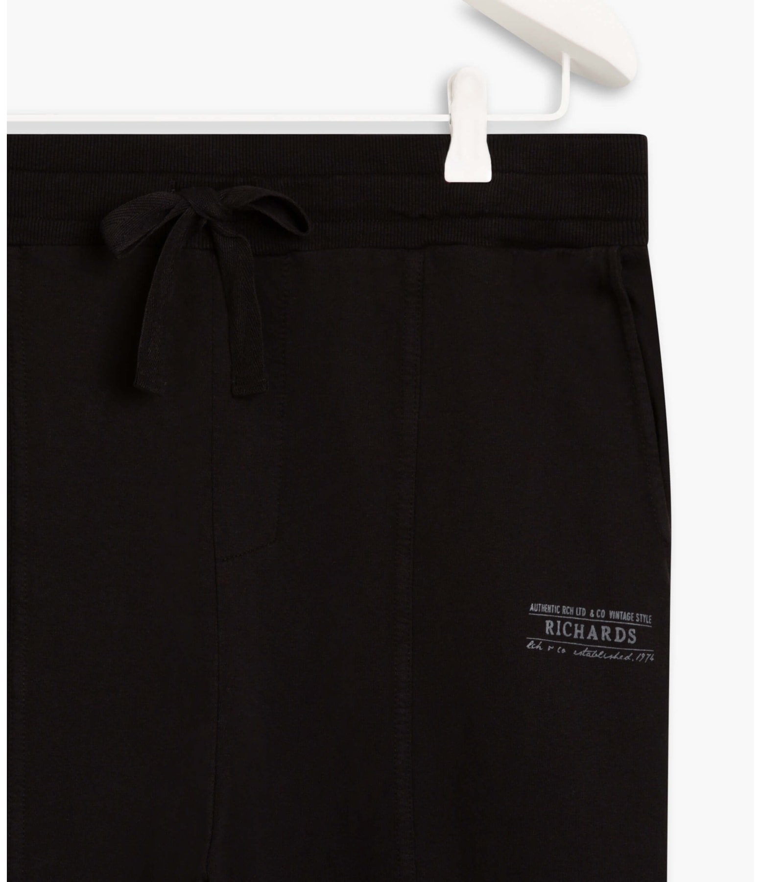 Calça Moletinho Recort Caserna Preto