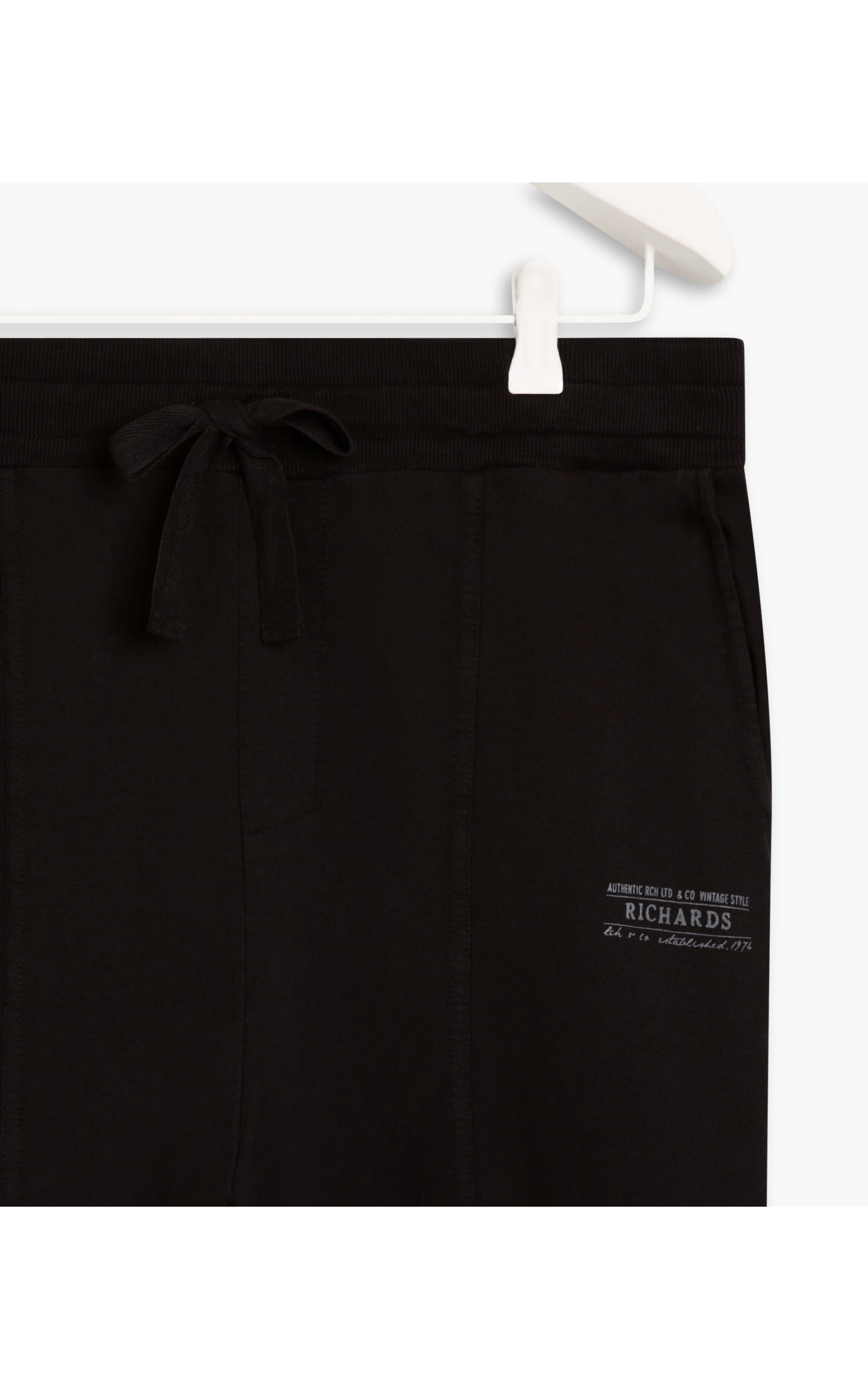 Calça Moletinho Recort Caserna Preto