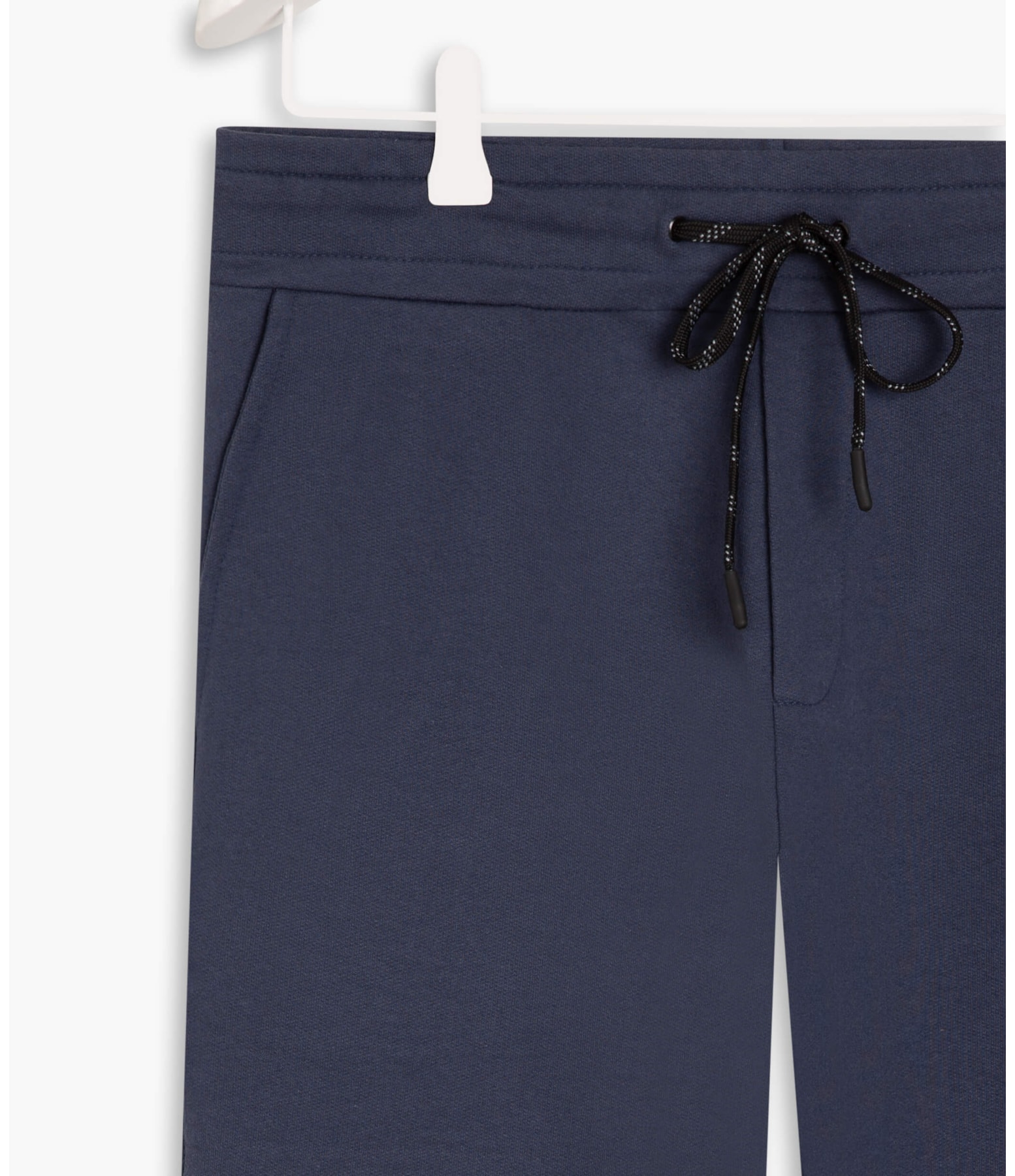 Calça Moletom Com Bolsos Faca Azul Pervante