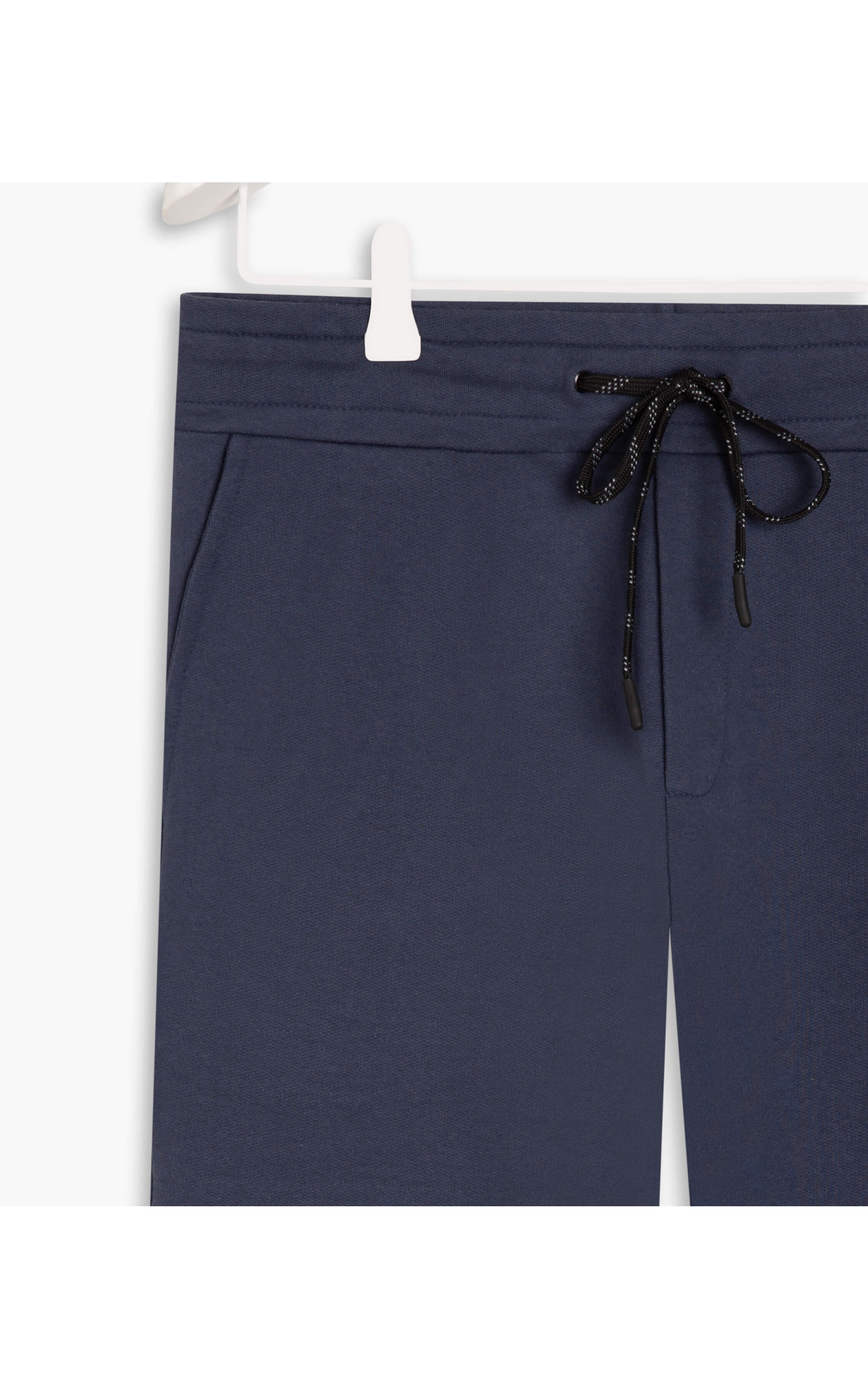 Calça Moletom Com Bolsos Faca Azul Pervante