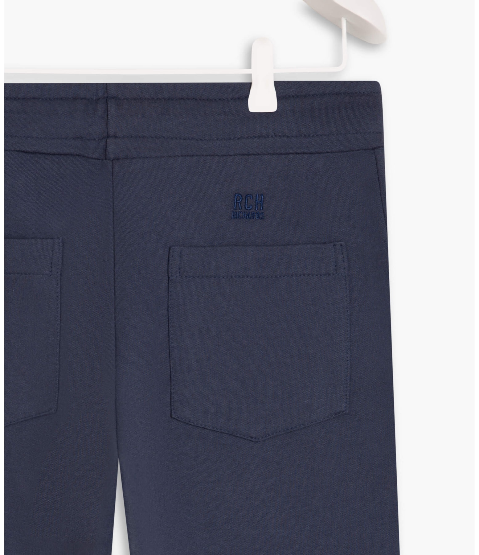 Calça Moletom Com Bolsos Faca Azul Pervante