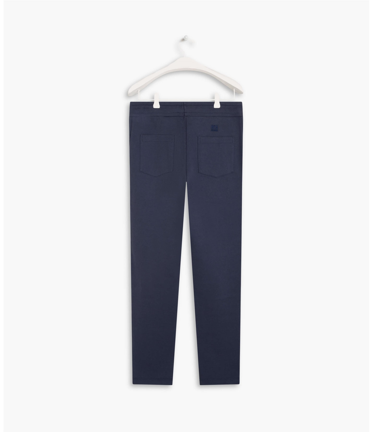 Calça Moletom Com Bolsos Faca Azul Pervante