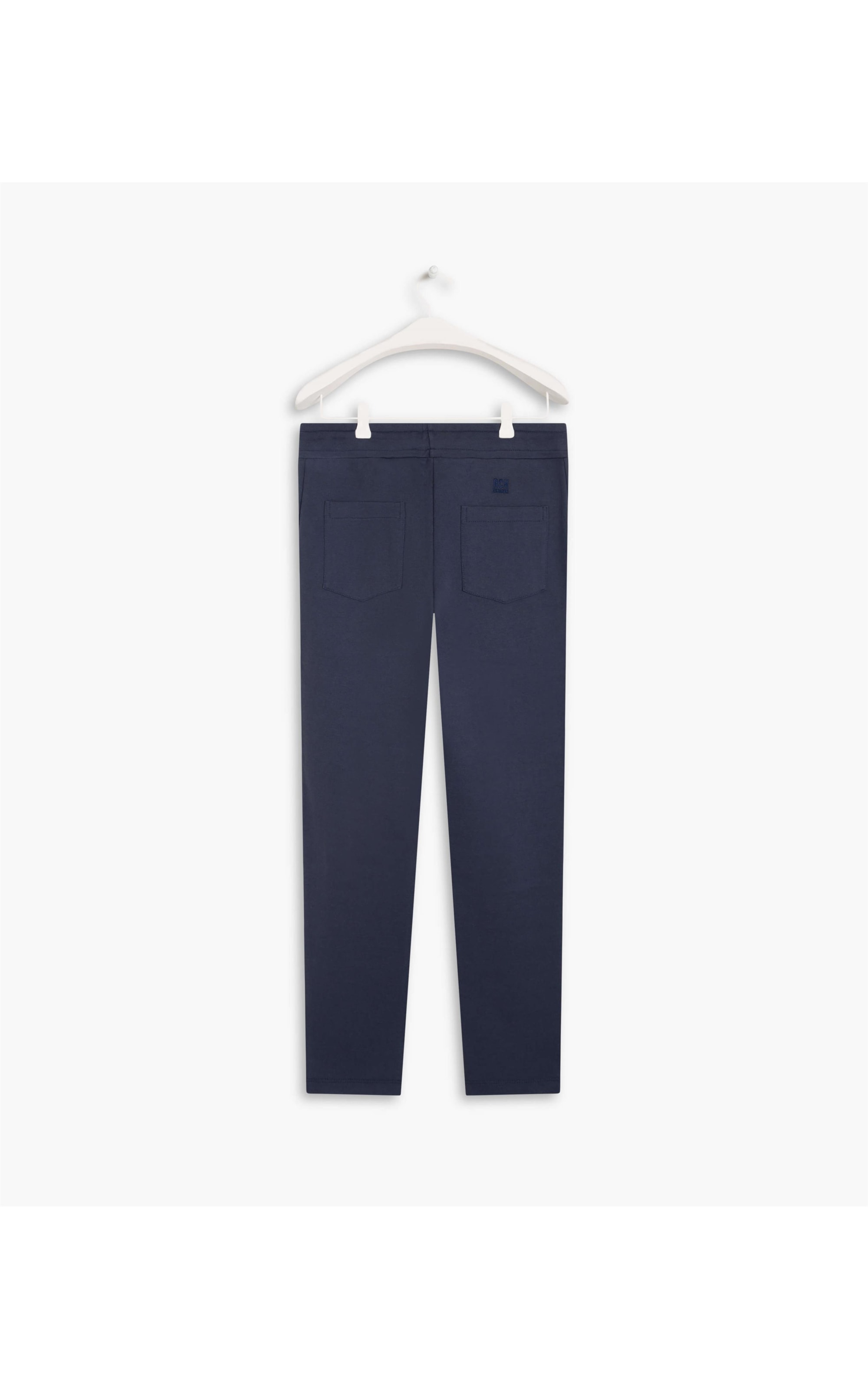 Calça Moletom Com Bolsos Faca Azul Pervante