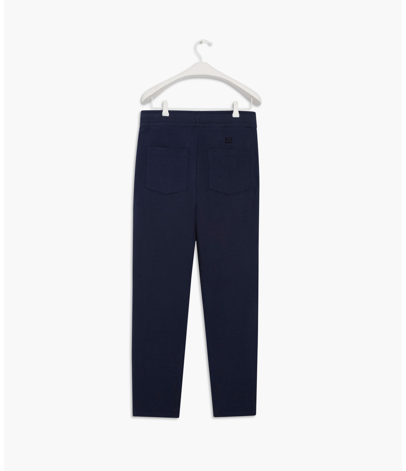 Calça Moletom Com Bolsos Faca Marinho