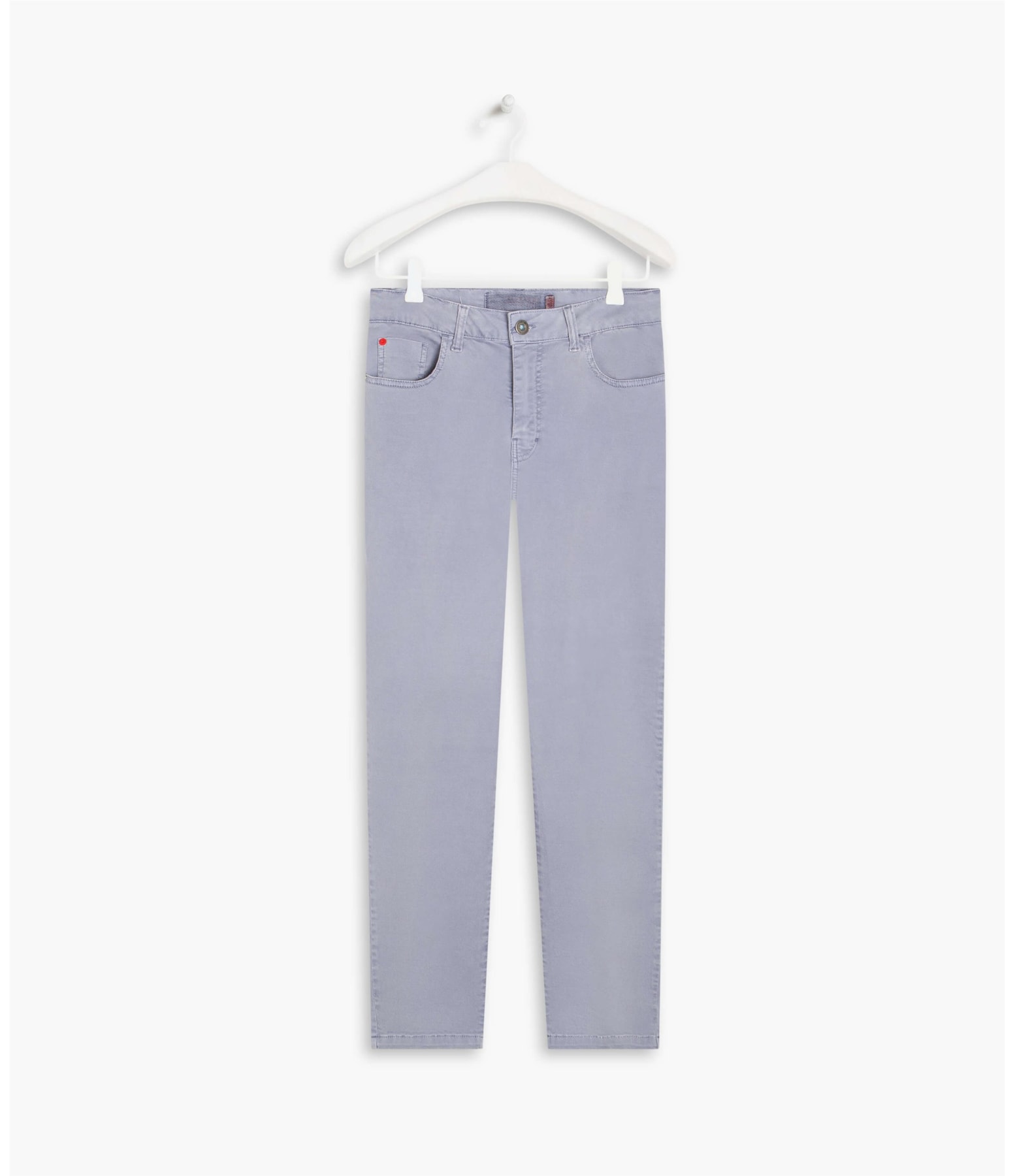  Calça Mom Five Pockets Tencel Azul Pervante