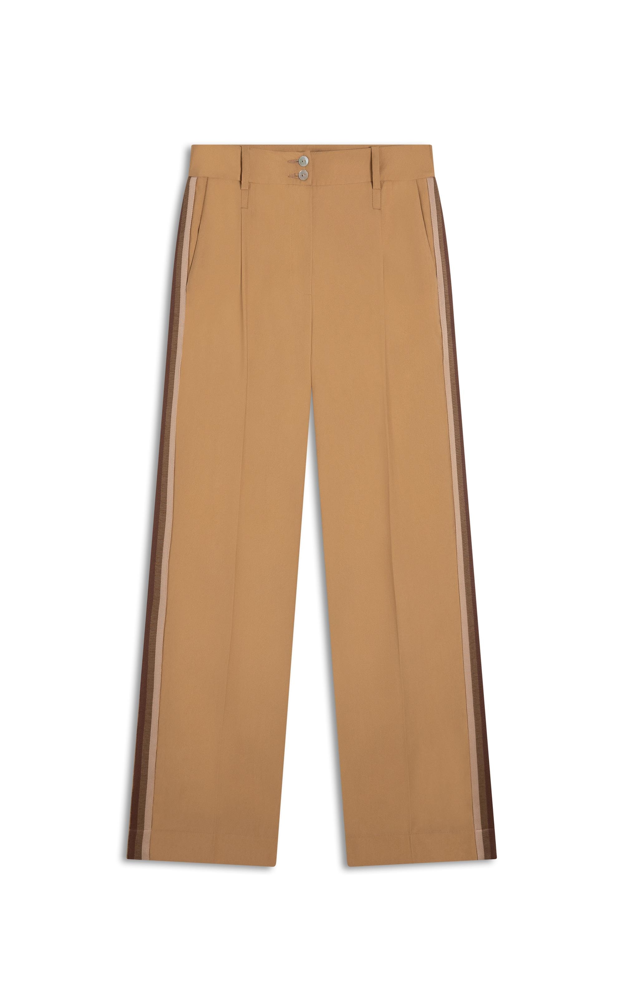  Calça Morgan Lyocell Twill Caqui