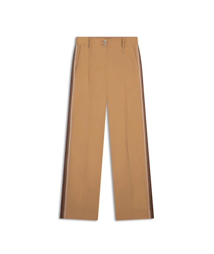  Calça Morgan Lyocell Twill Caqui