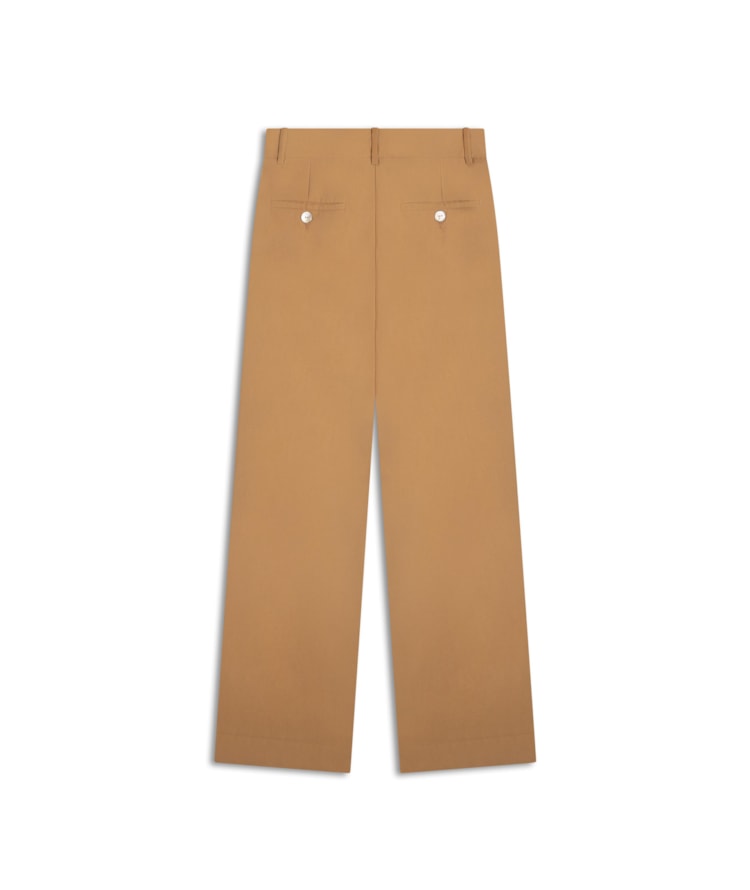  Calça Morgan Lyocell Twill Caqui