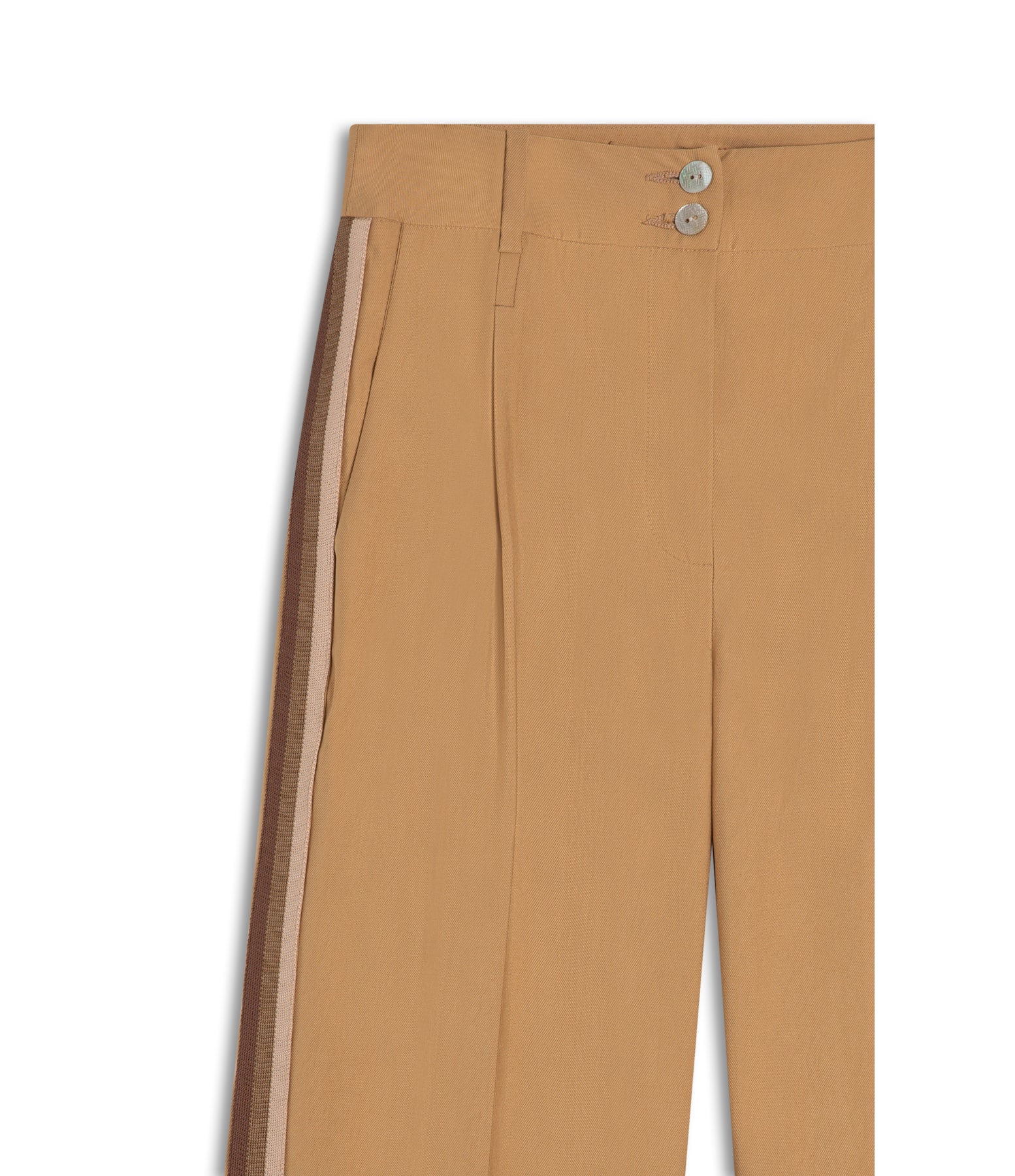  Calça Morgan Lyocell Twill Caqui