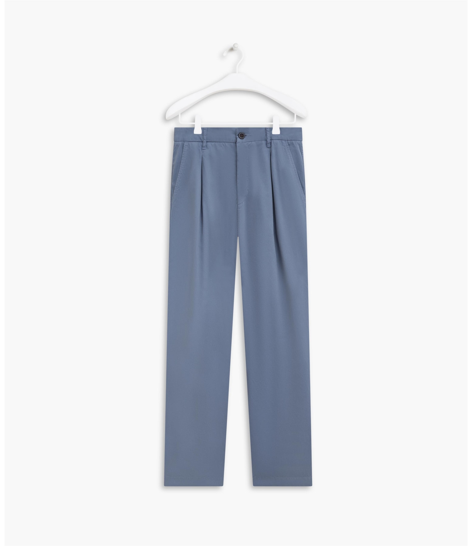 Calça New Chino Azul Cinzentado