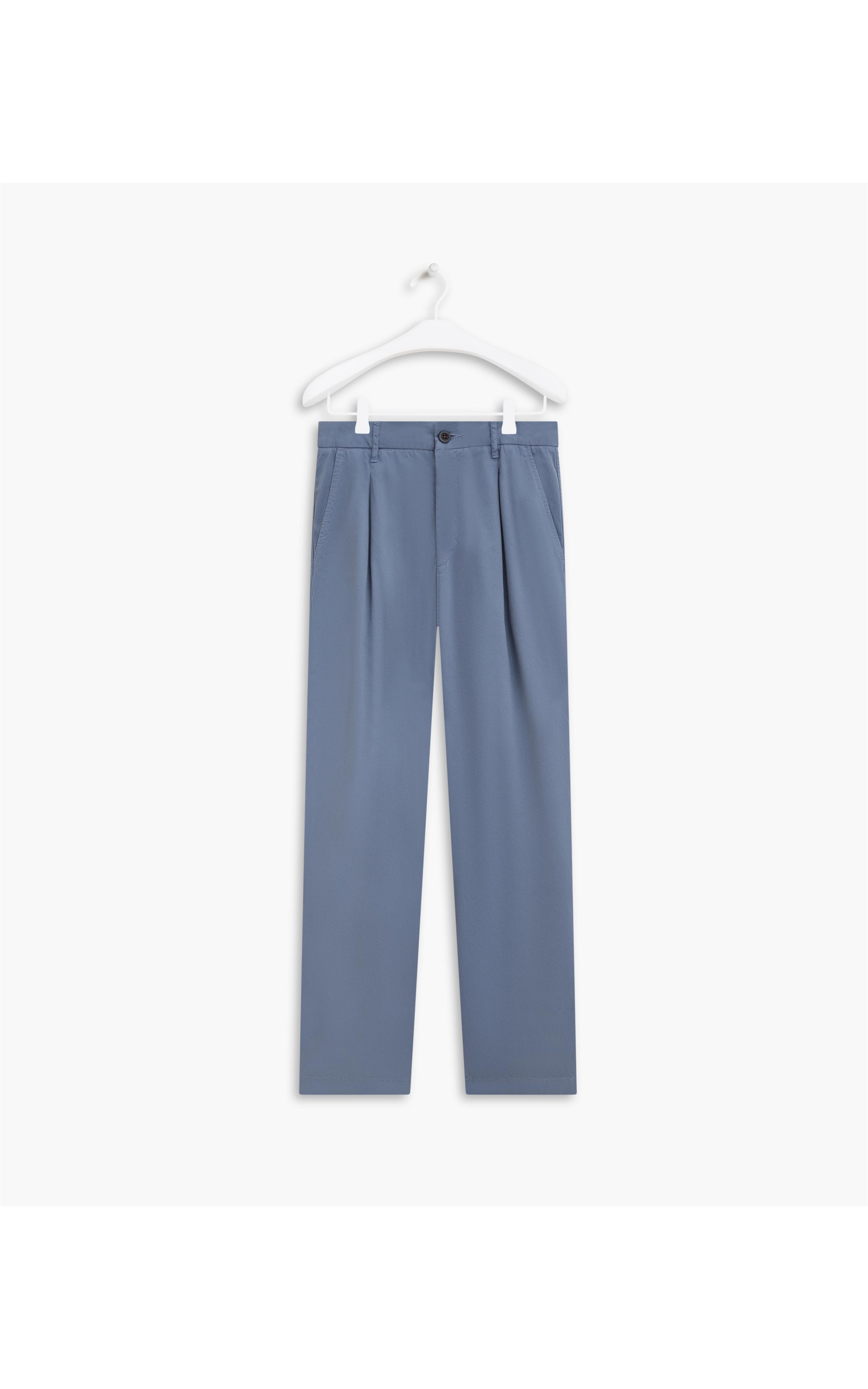 Calça New Chino Azul Cinzentado