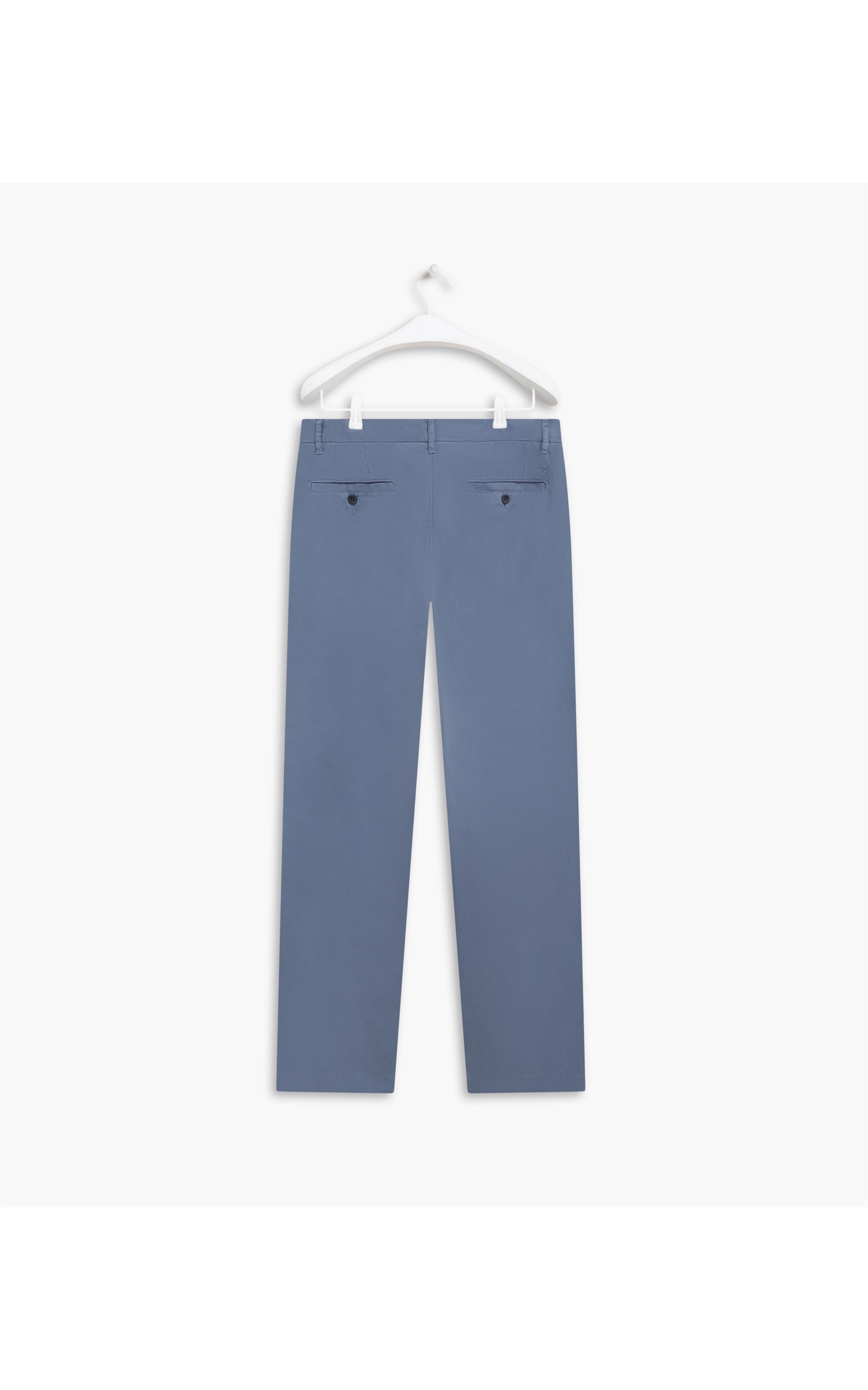 Calça New Chino Azul Cinzentado