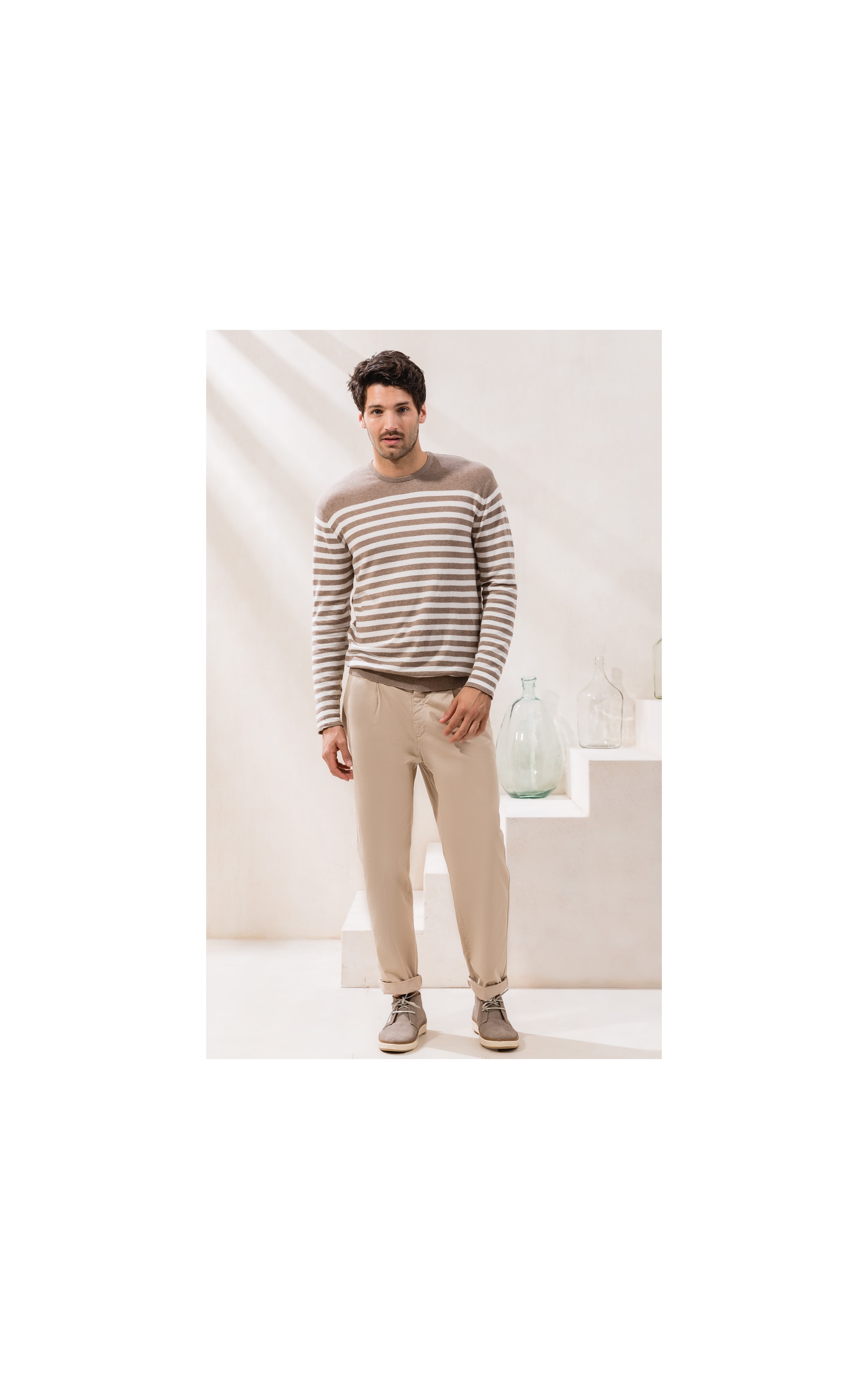 Calça New Chino Caqui Claro