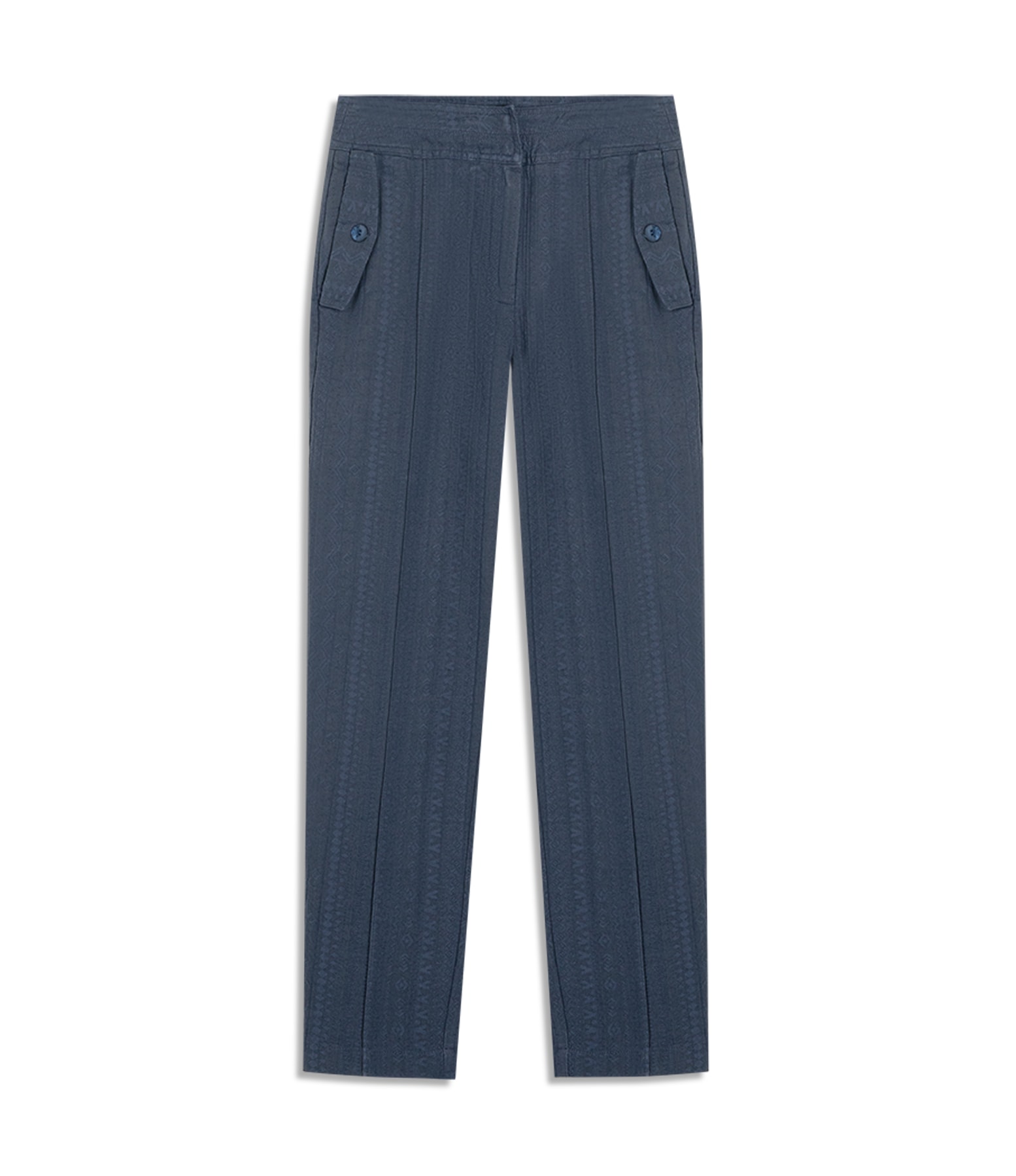 Calça Nuria Jacquard Dark Navy