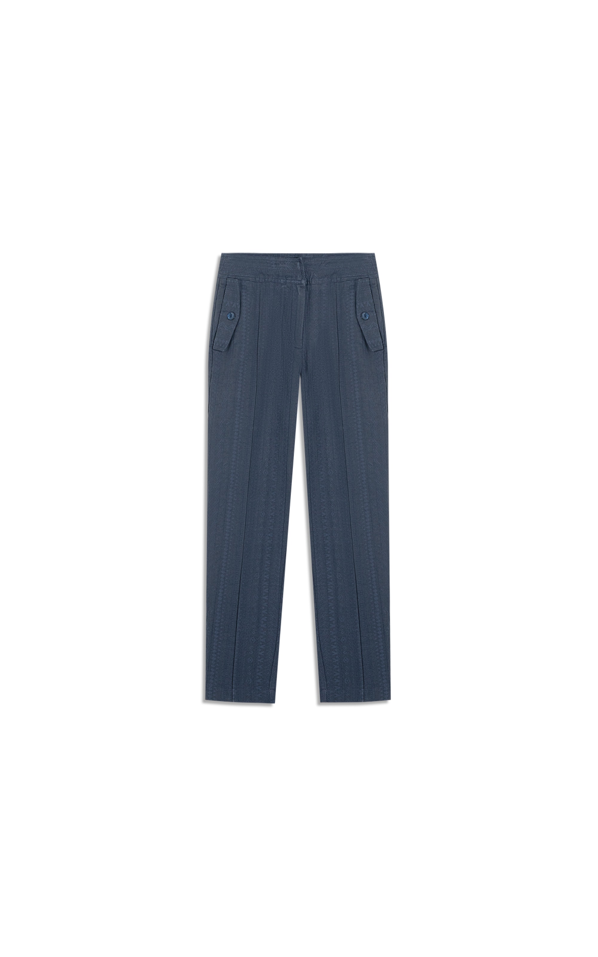 Calça Nuria Jacquard Dark Navy