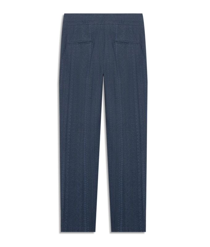 Calça Nuria Jacquard Dark Navy