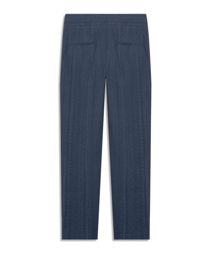 Calça Nuria Jacquard Dark Navy