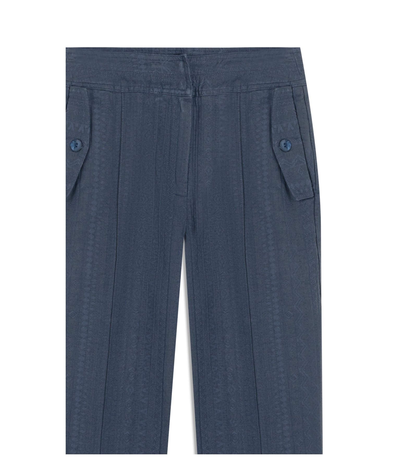 Calça Nuria Jacquard Dark Navy