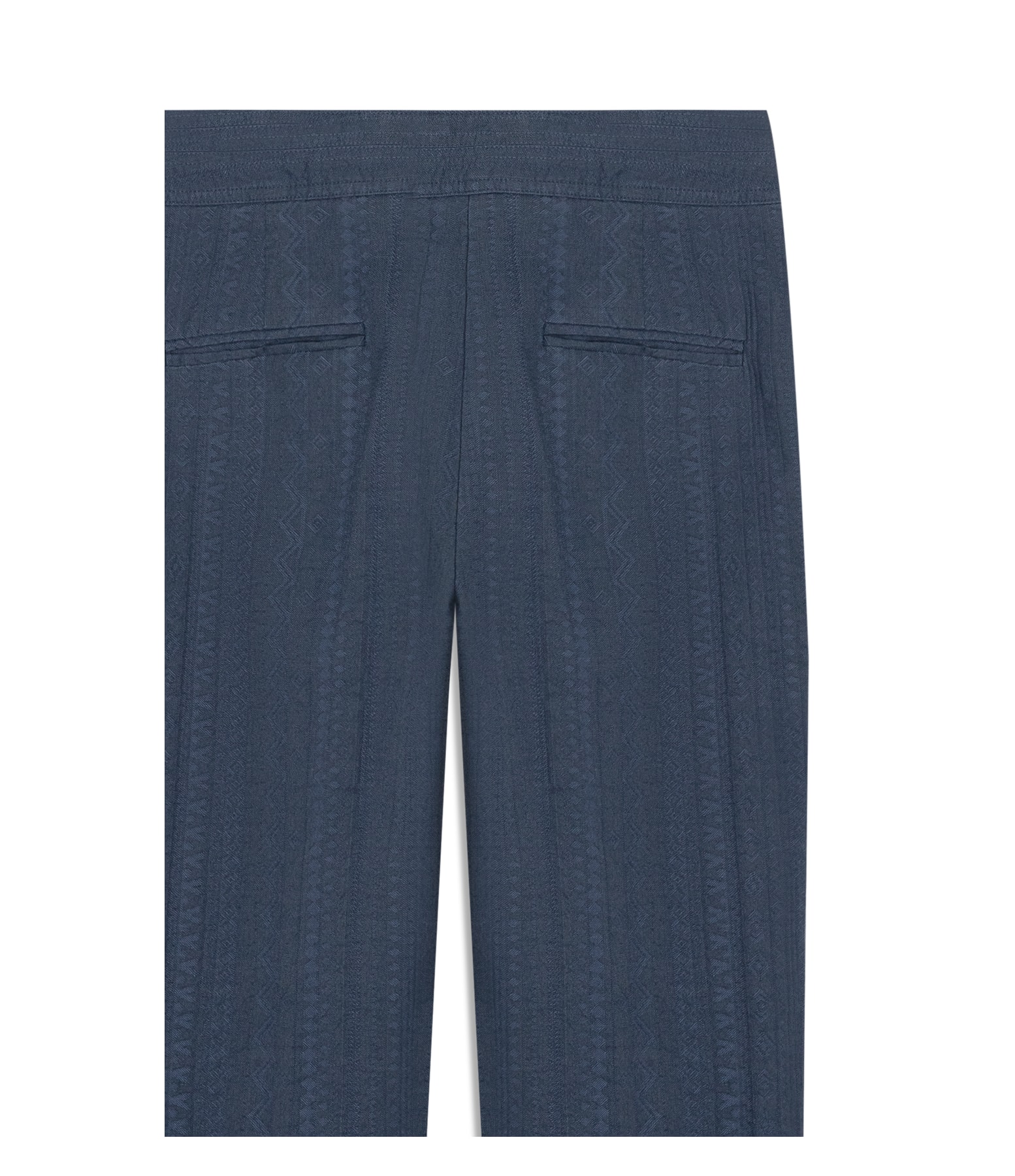 Calça Nuria Jacquard Dark Navy