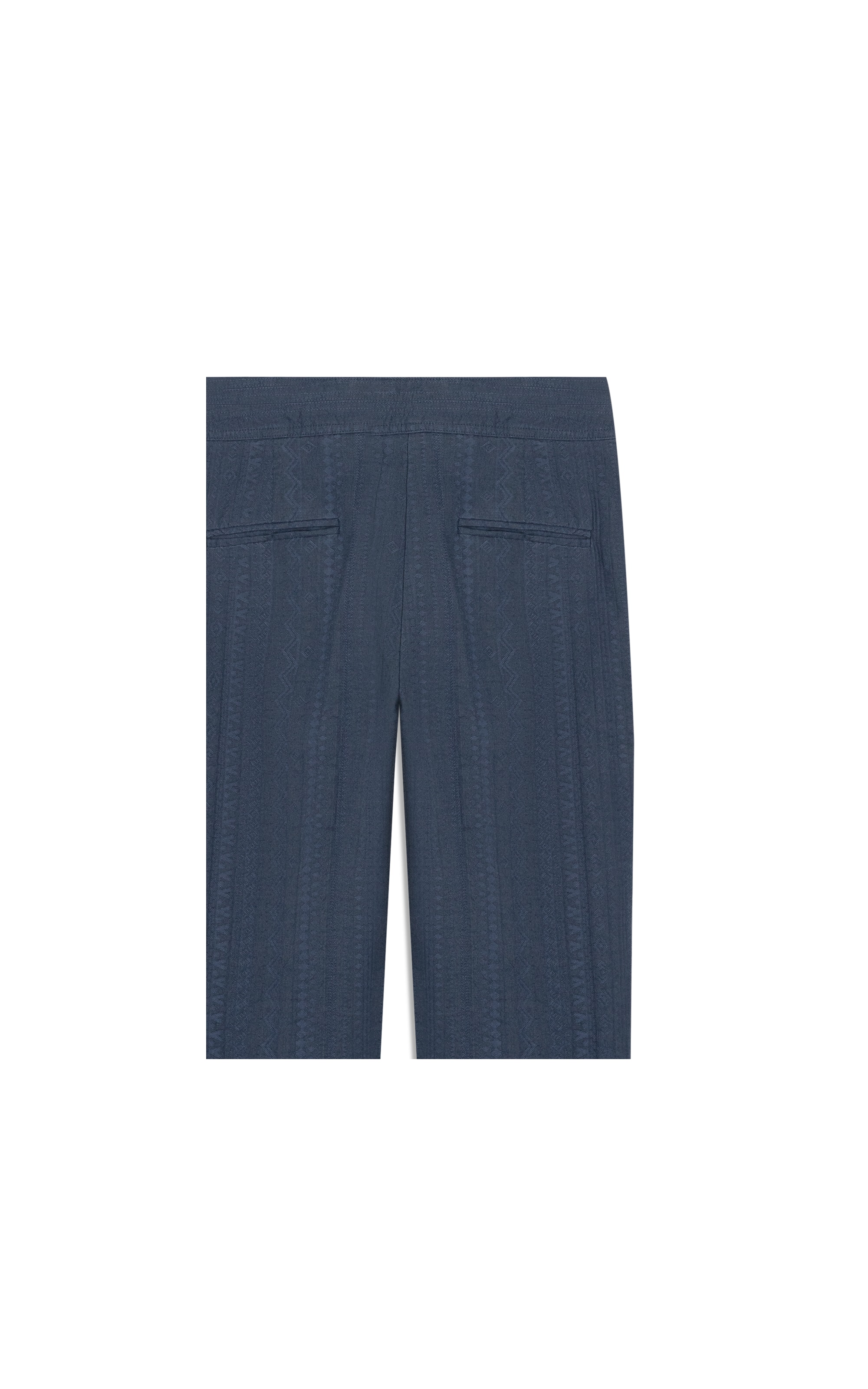 Calça Nuria Jacquard Dark Navy