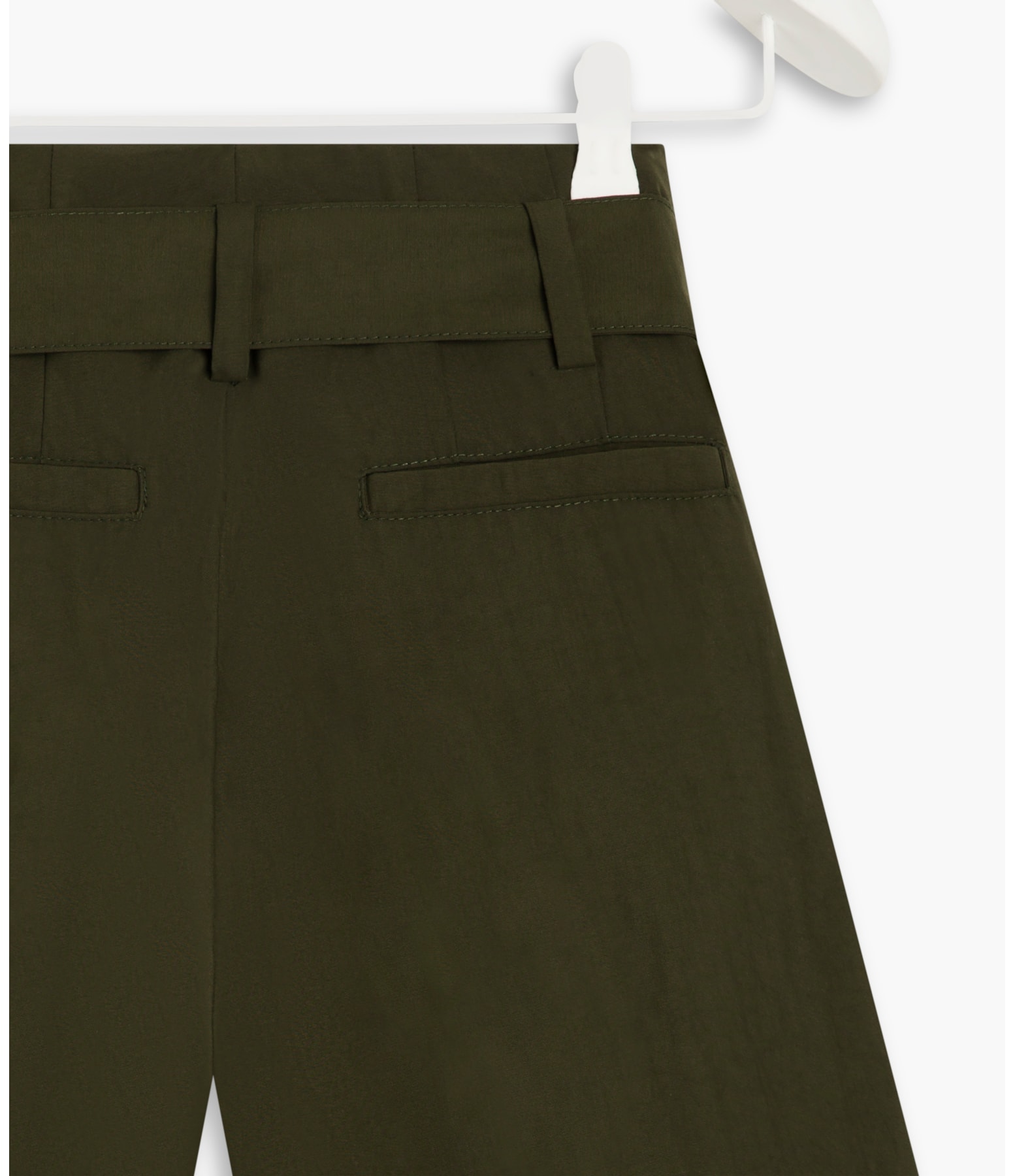 Calça Oversized Cargo Wa Verde Militar