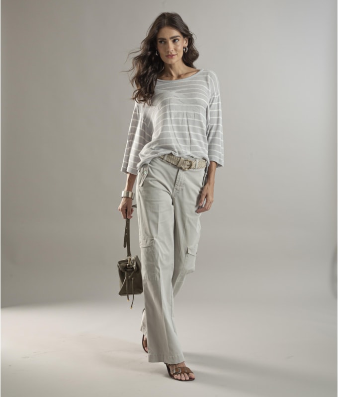Calça Padeph Canvas Silver