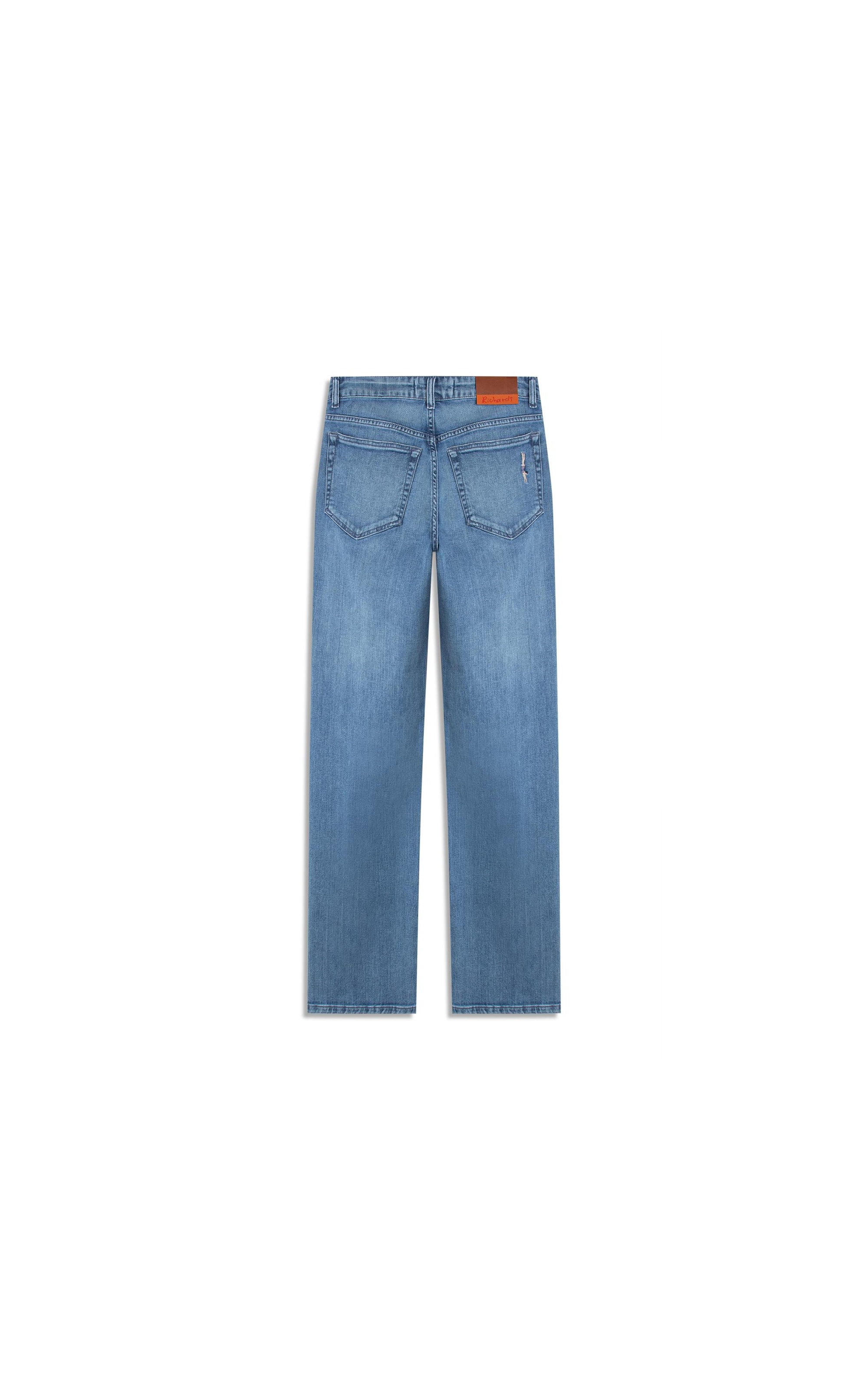 Calca Patt d Eph 5 Pockets Blue Stretch Lav. Claro C/ Pincelado 2169-Lav. Claro